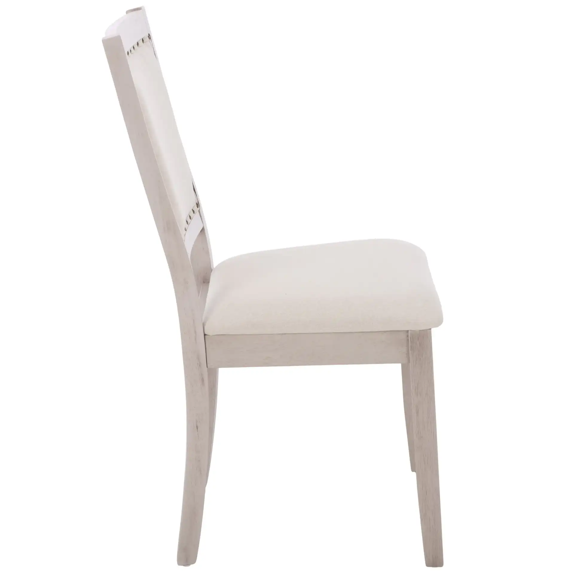 Greyes Dining Chair (Set of 2) in Cream / Gray, detail view