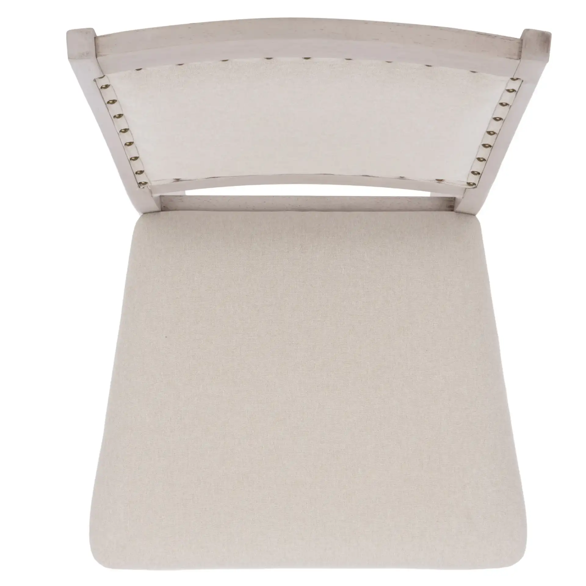 Greyes Dining Chair (Set of 2) in Cream / Gray, detail view