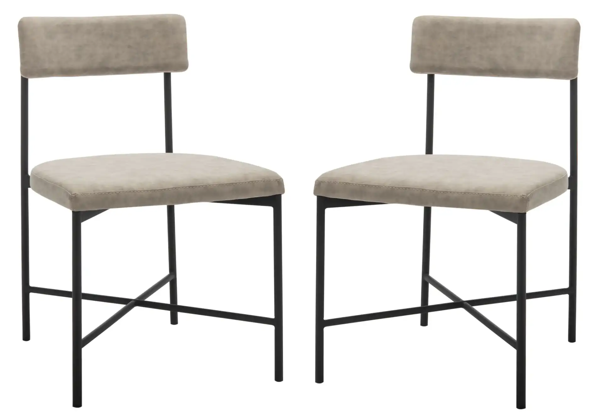 Archer Dining Chair (Set of 2) in Black