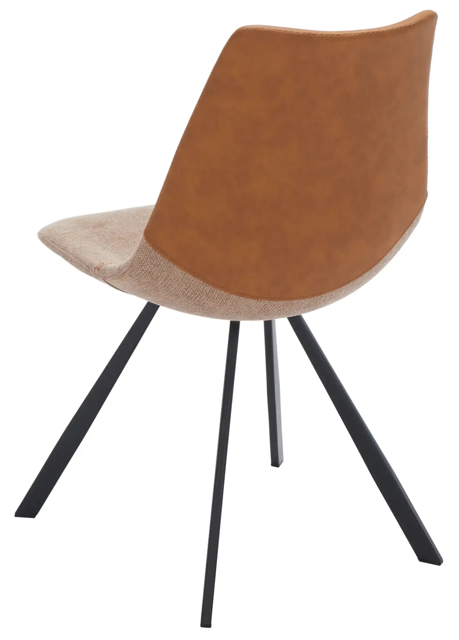 Greer Dining Chair (Set of 2) in Cognac, detail view