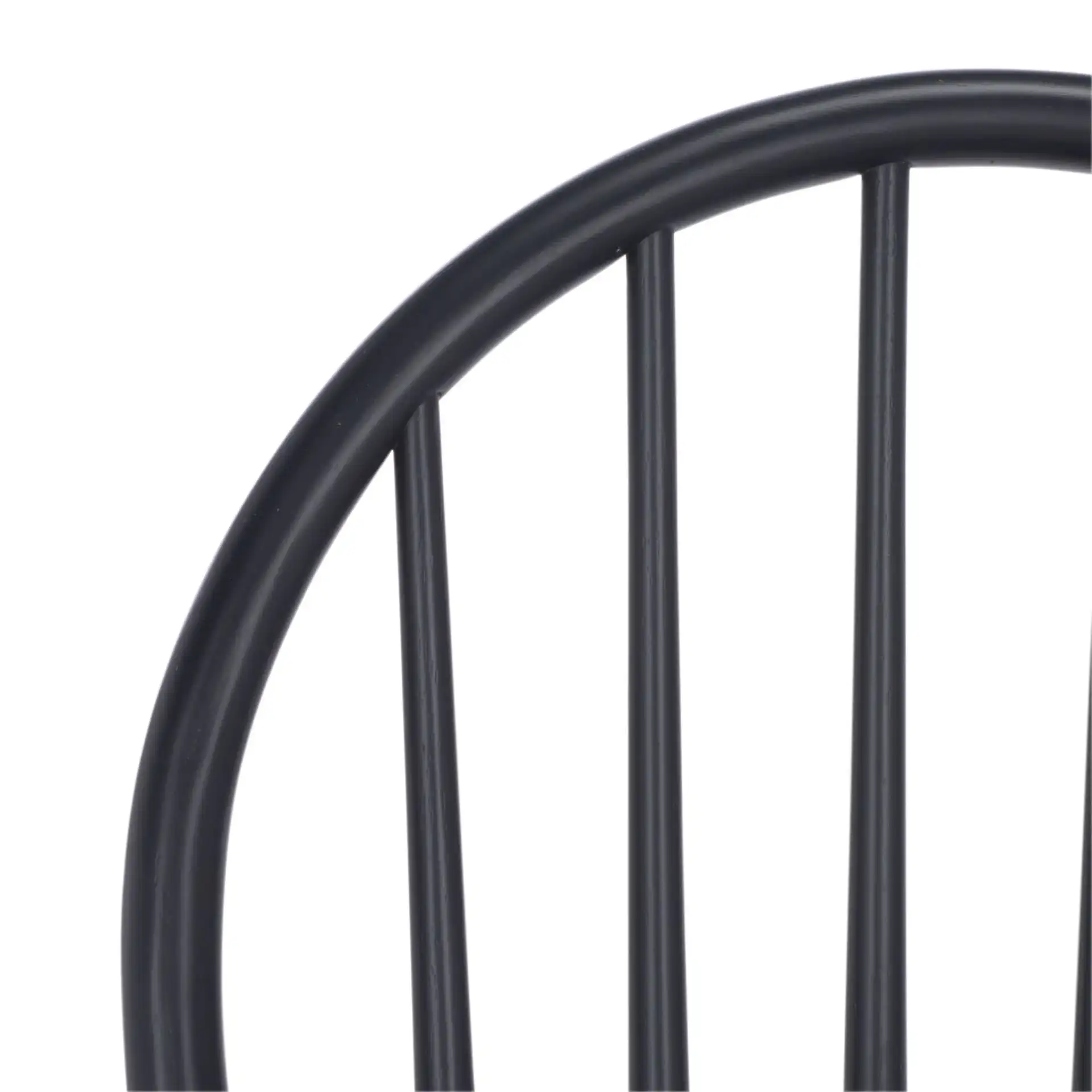 Omaha Dining Chair (Set of 2) in Black in a styled room