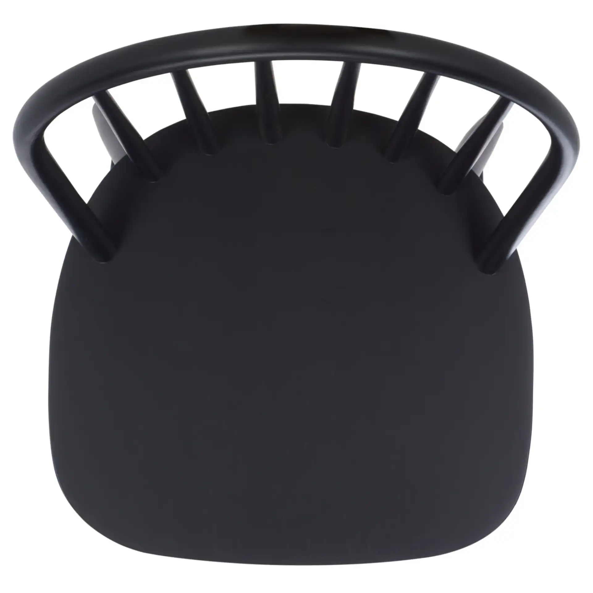 Omaha Dining Chair (Set of 2) in Black, detail view