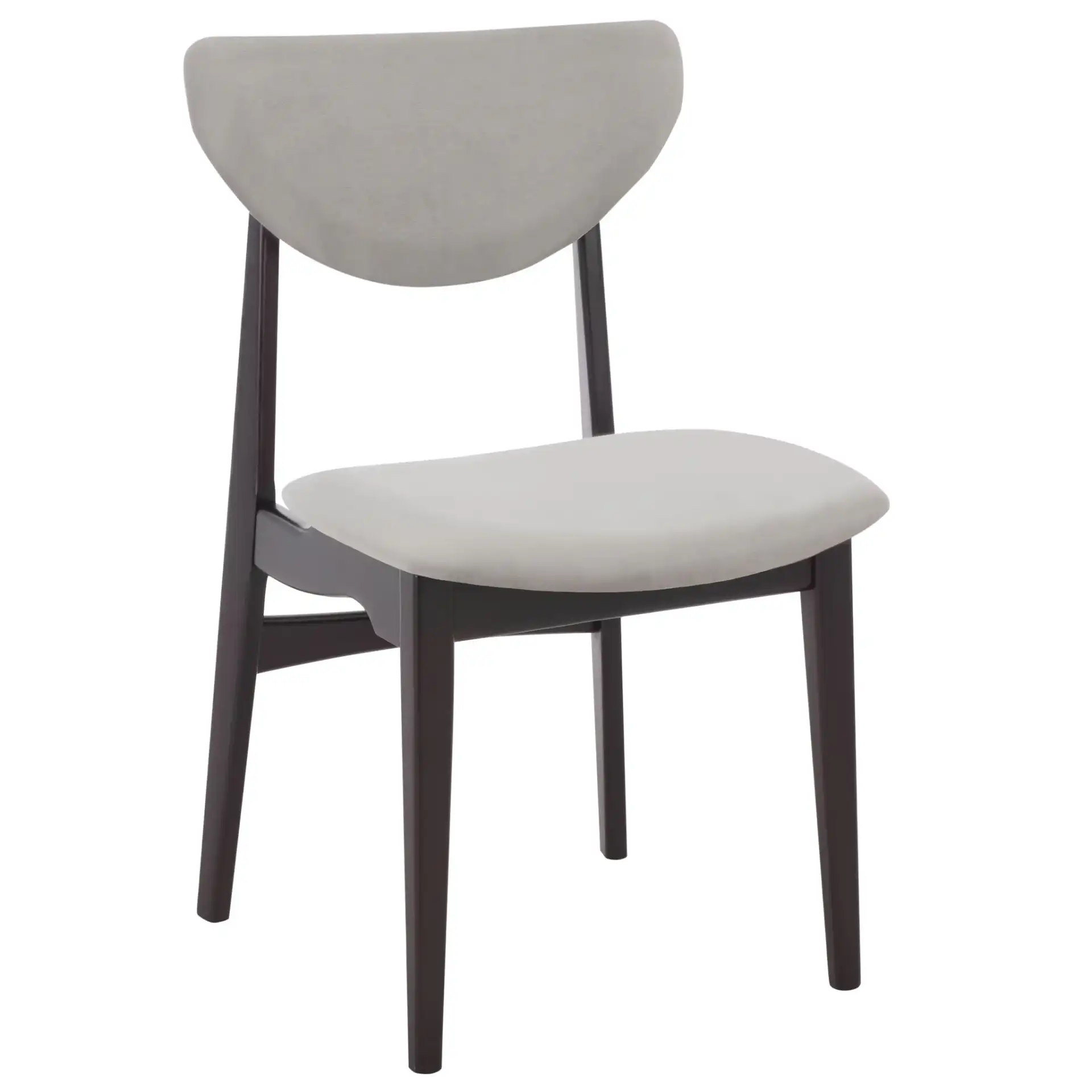 Botan Dining Chair (Set of 2) in Black / Gray