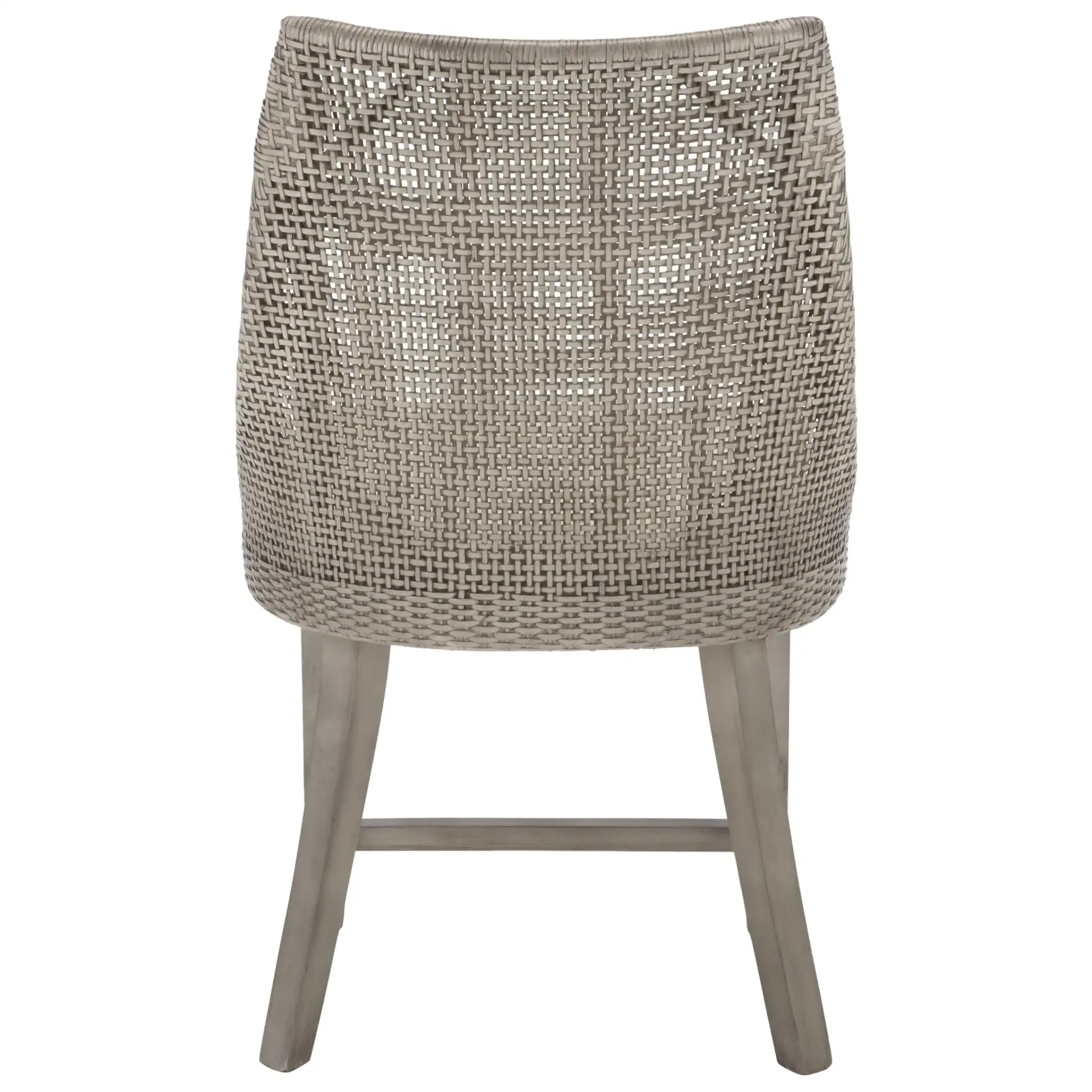 Daylon Dining Chair in Grey / White, detail view