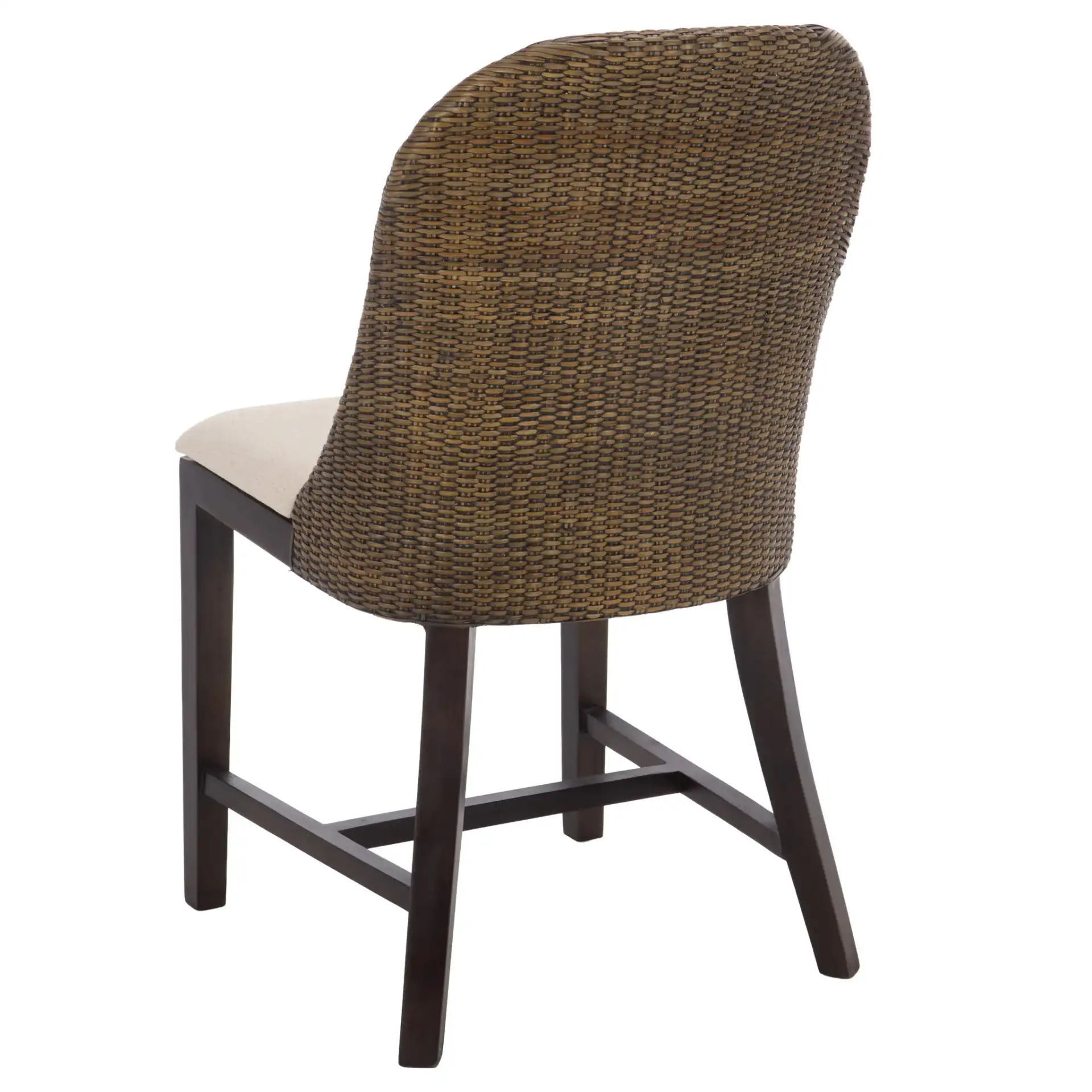 Maikon Dining Chair in Light Brown / White, detail view