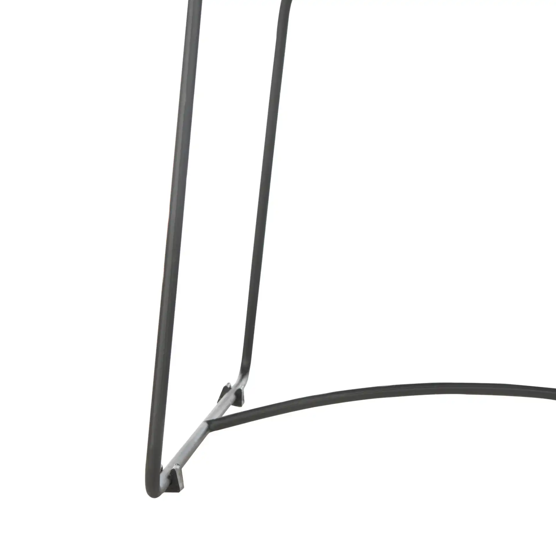 Siena Rattan Dining Chair in Natural / Black, detail view