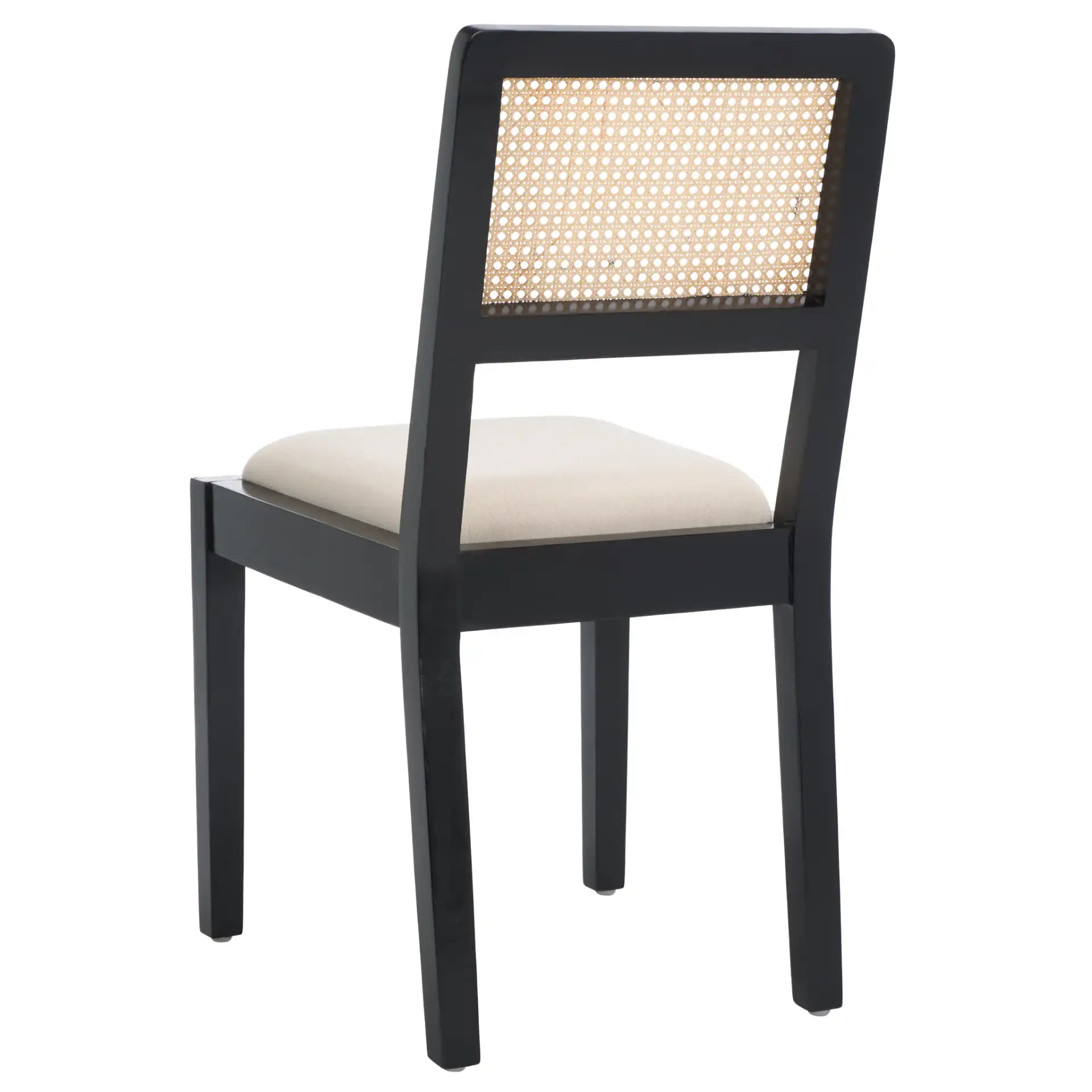Suzetta Dining Chair in Natural / White, detail view