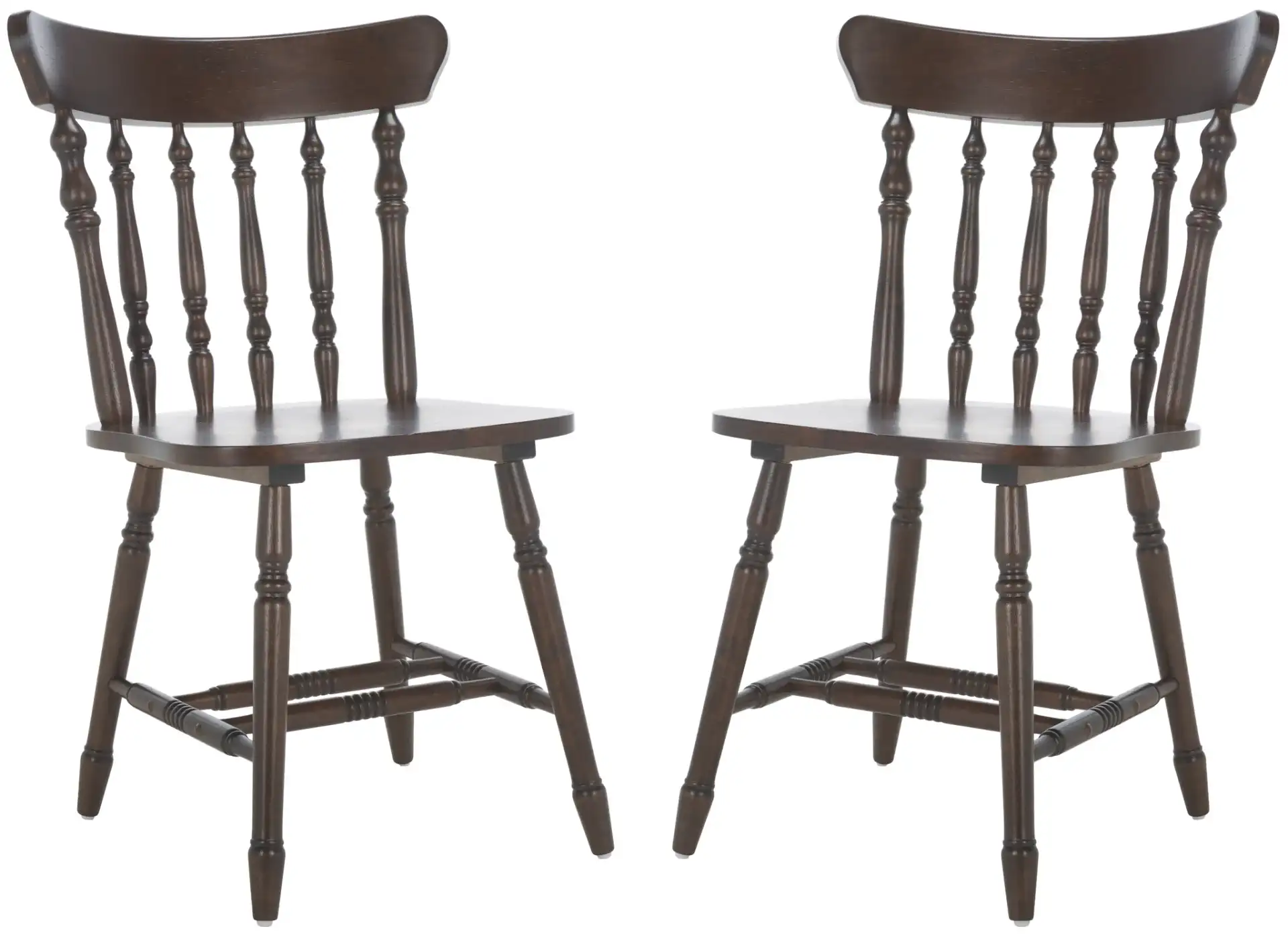Coralyn Dining Chairs (Set of 2) in Matte Black