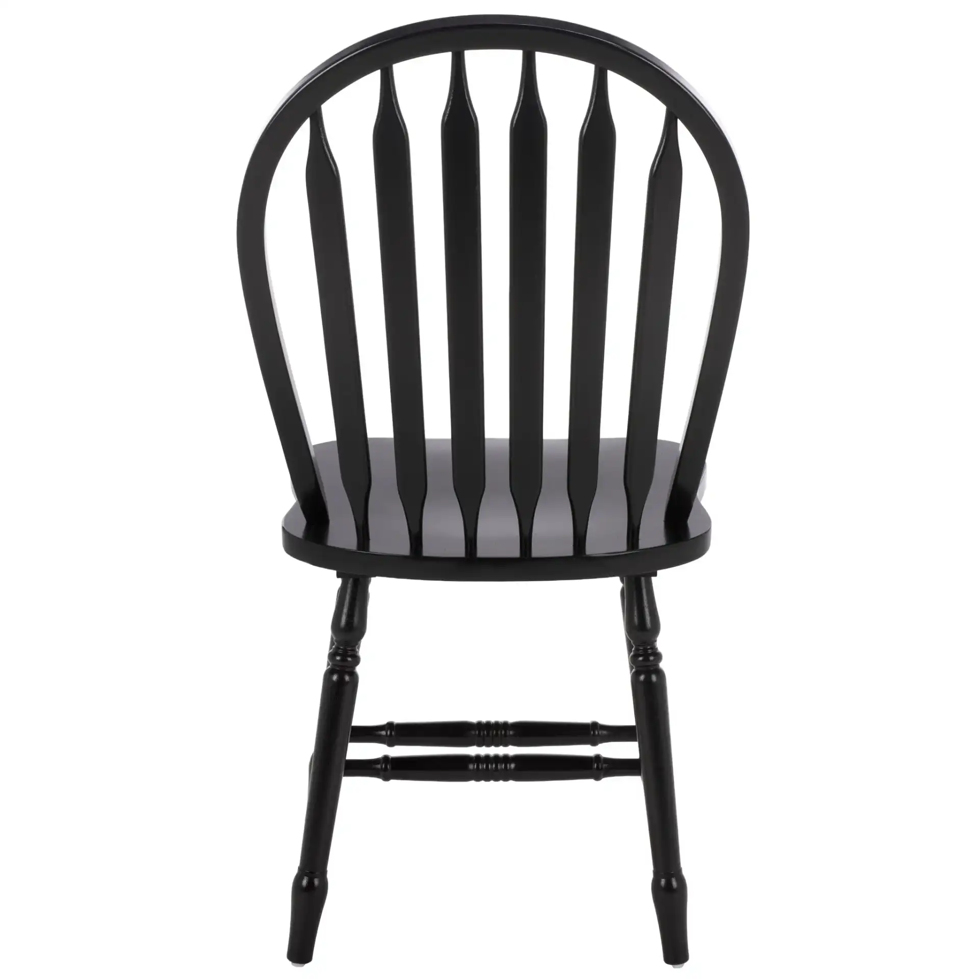 Fazel Dining Chairs (Set of 2) in Black, detail view