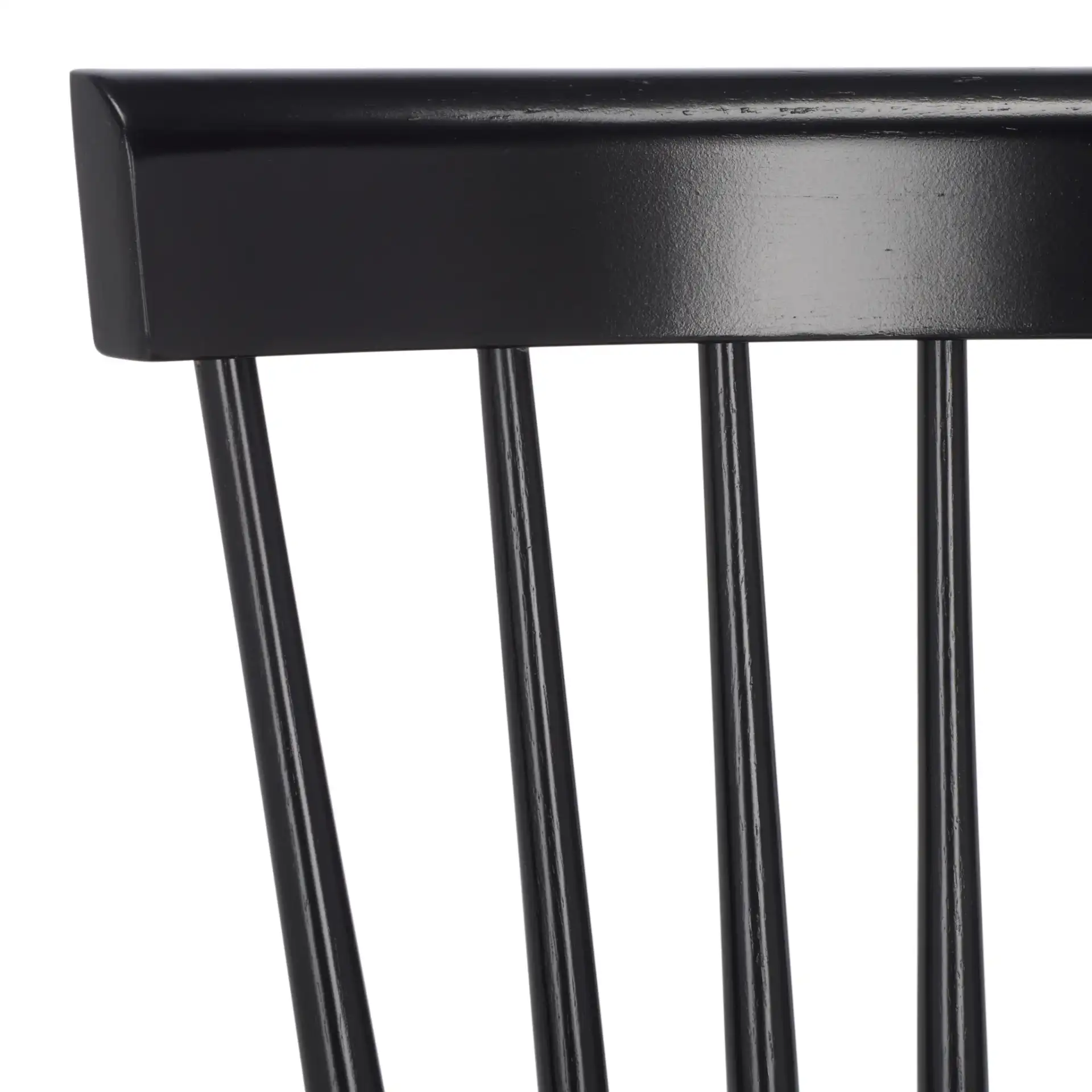 Novalyn Dining Chairs (Set Of 2) in Black in a styled room