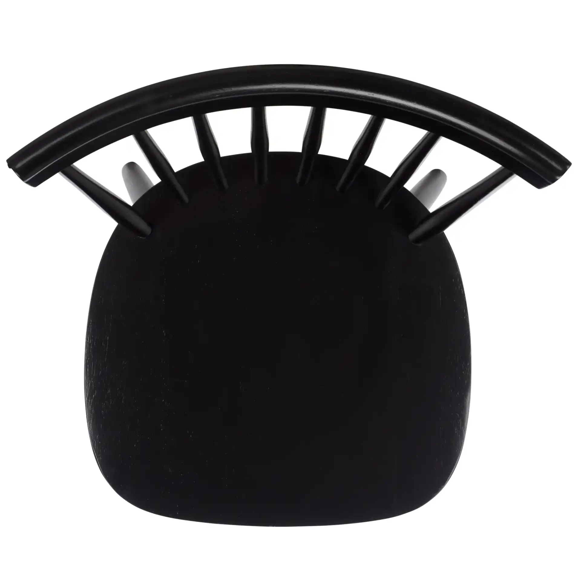 Novalyn Dining Chairs (Set Of 2) in Black, detail view