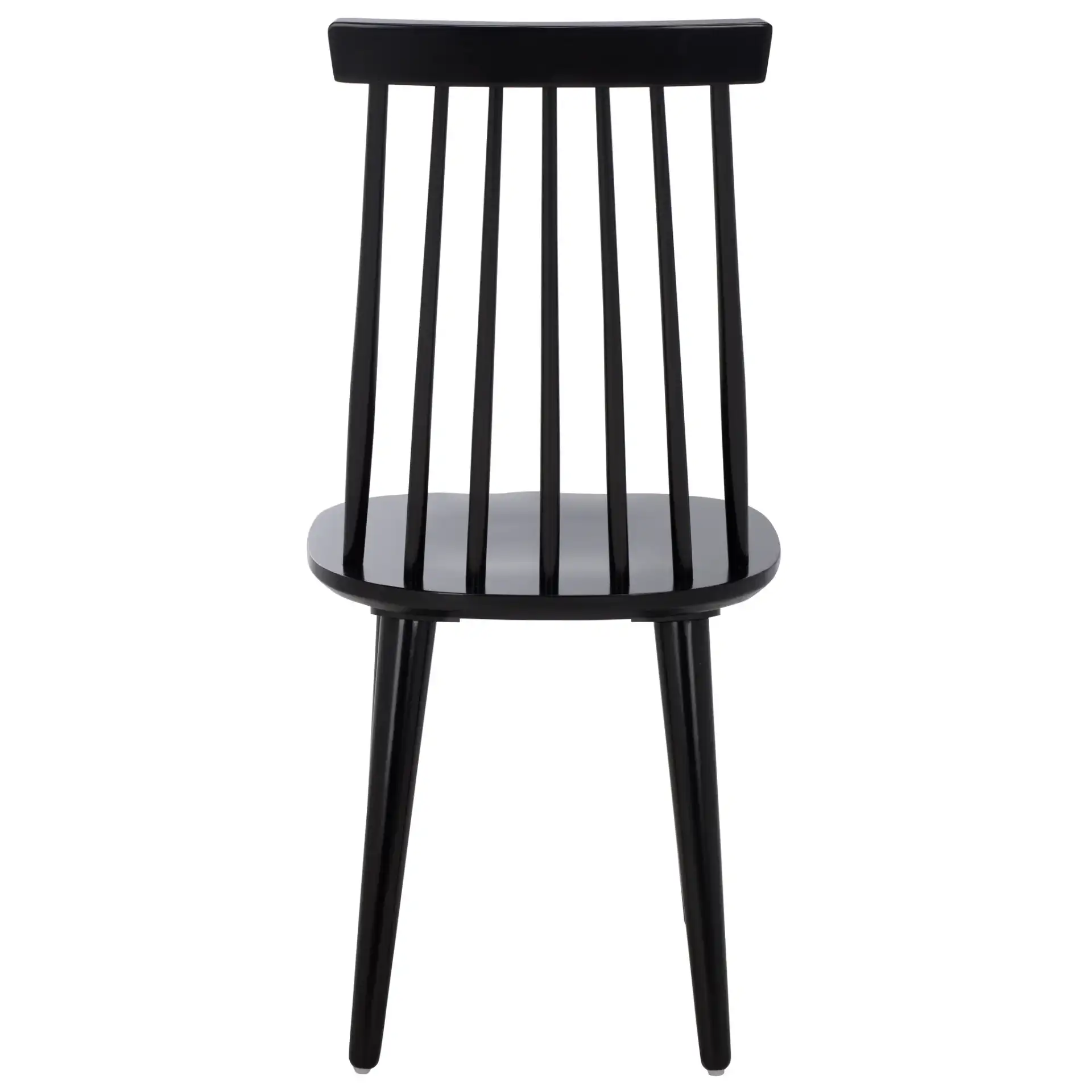 Raylin Dining Chairs (Set of 2) in Black, detail view
