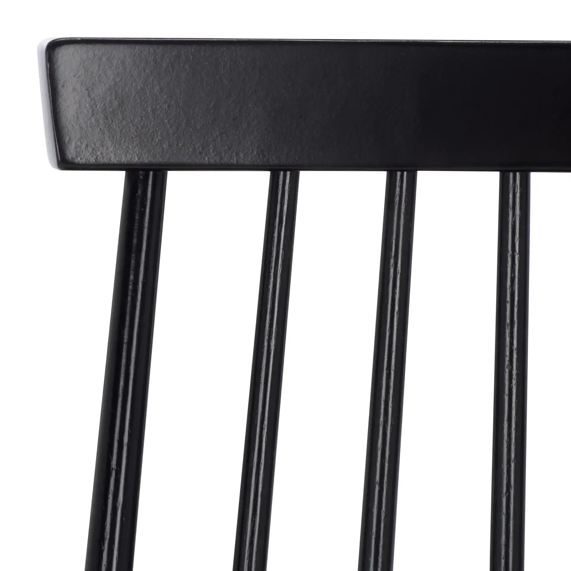Raylin Dining Chairs (Set of 2) in Black in a styled room