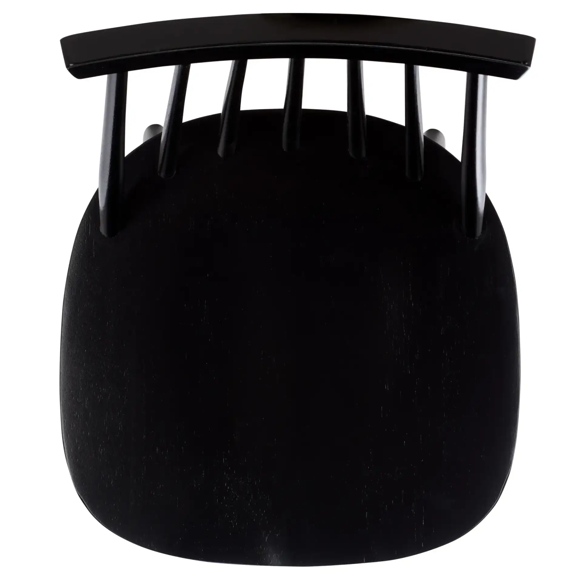 Raylin Dining Chairs (Set of 2) in Black, detail view