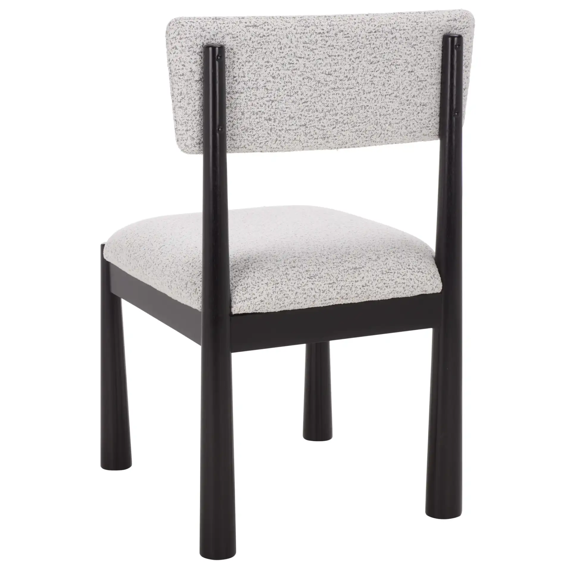 Koki Dining Chair in Black / White, detail view