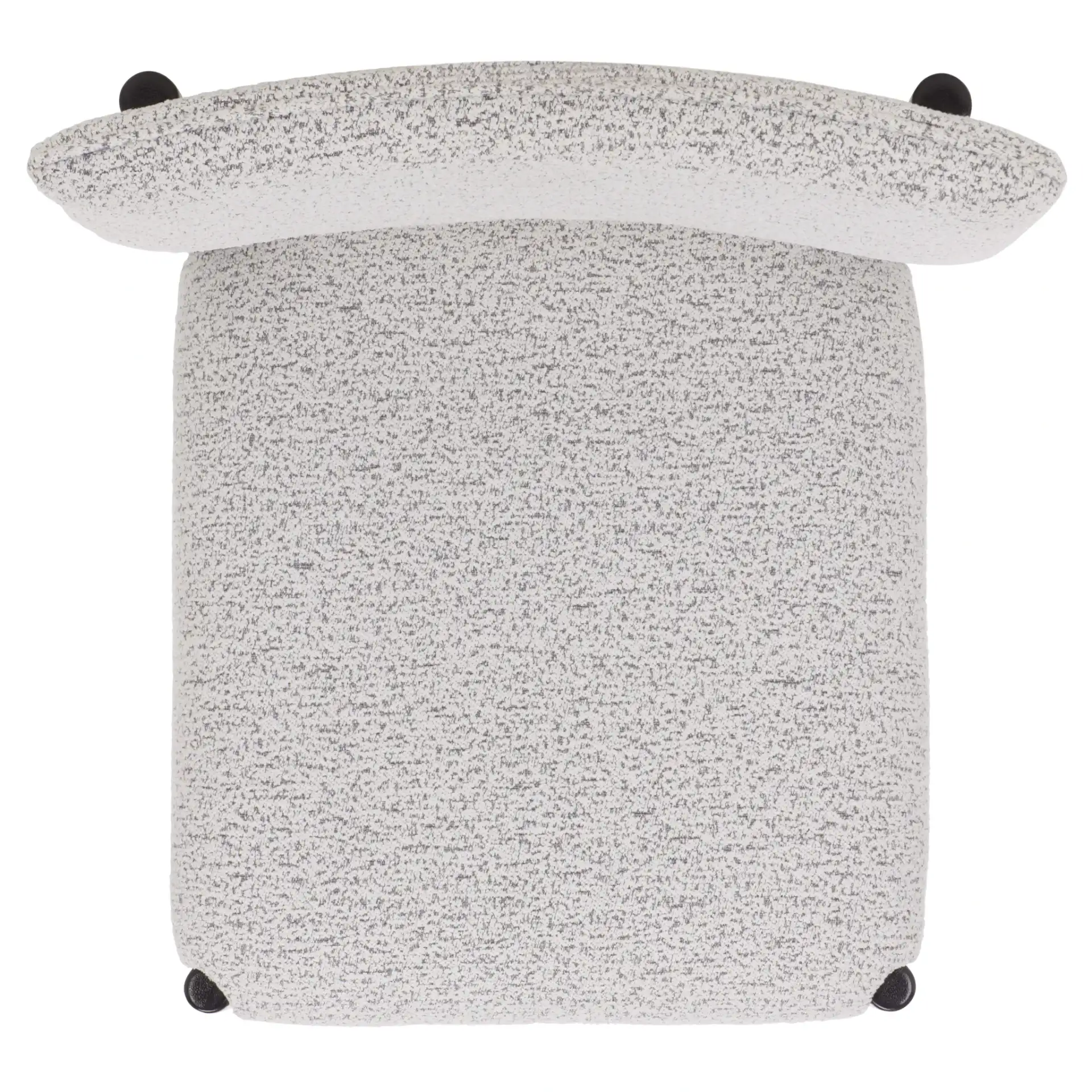 Koki Dining Chair in Black / White, detail view
