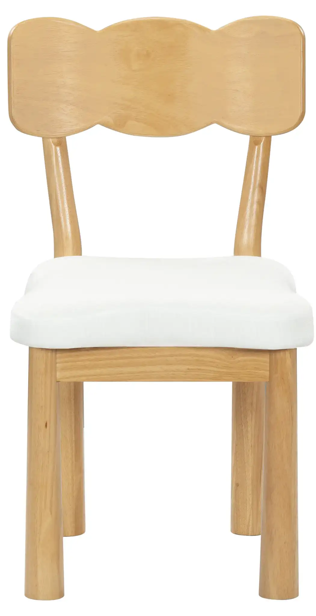 Felippa Dining Chair (Set of 2) in Dark Walnut / White