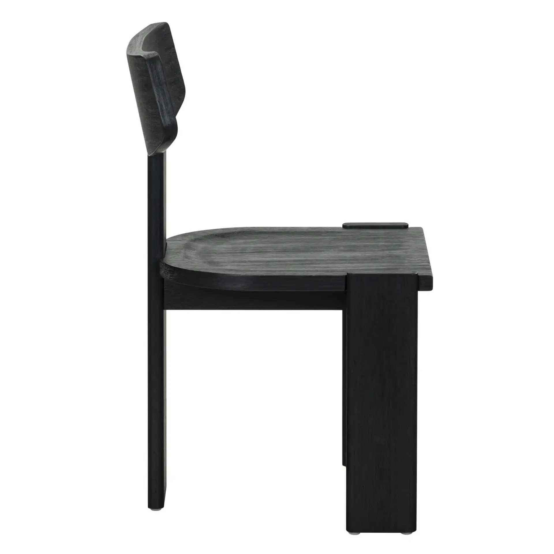 Jerrod Dining Chair (Set of 2) in Black, detail view