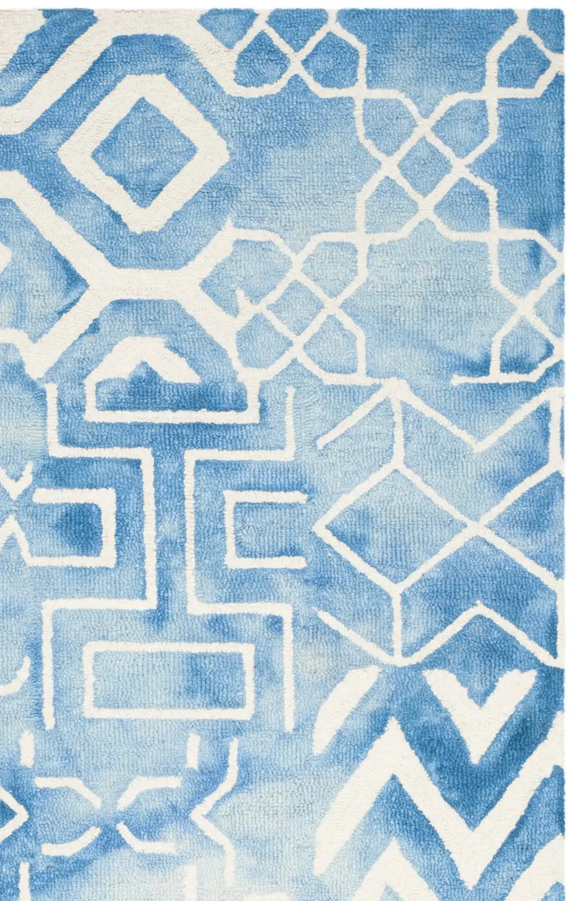 Blue / Ivory