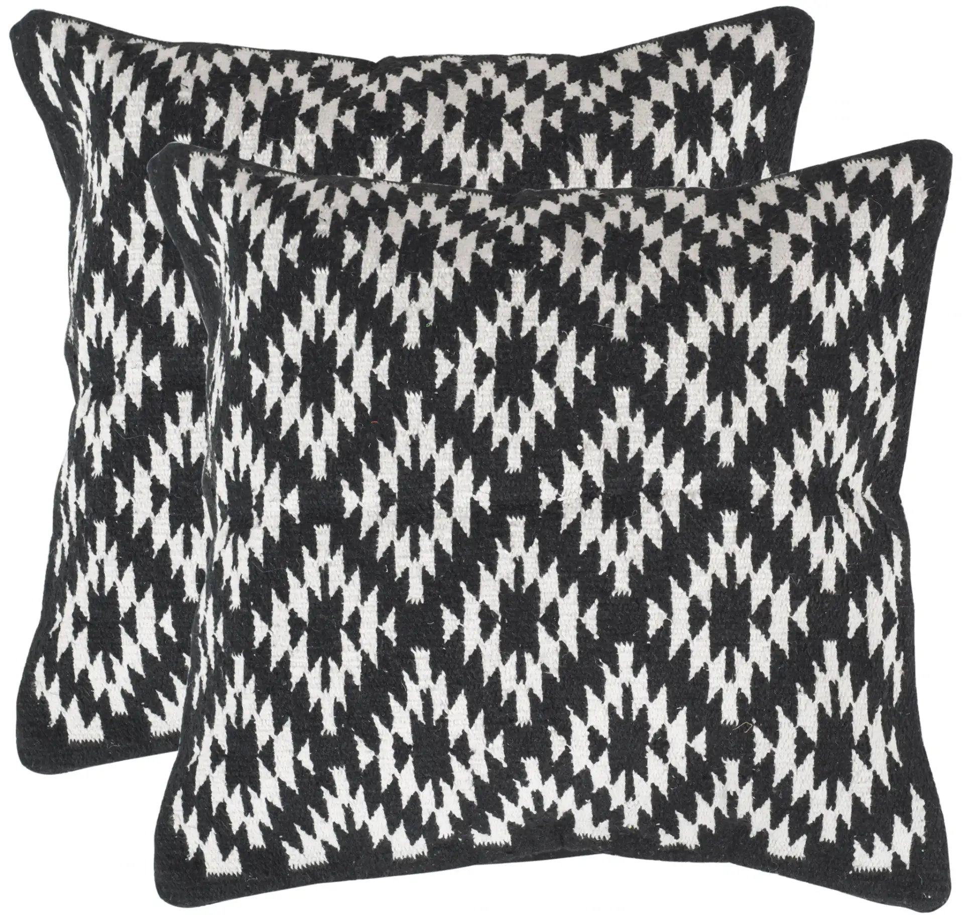 Midnight Desert Pillow (Set Of 2) in Black, detail view
