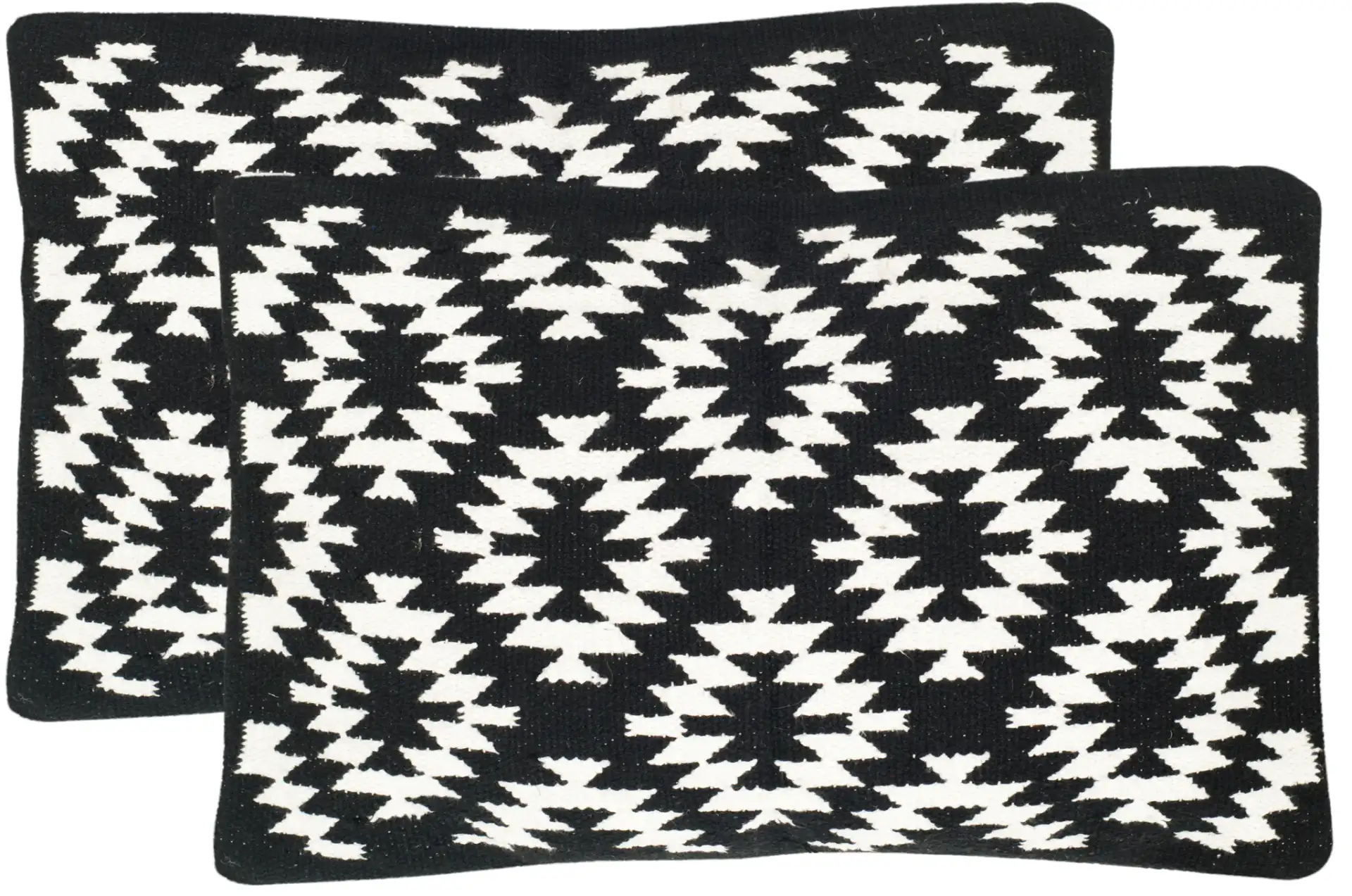 Midnight Desert Pillow (Set Of 2) in Black, detail view