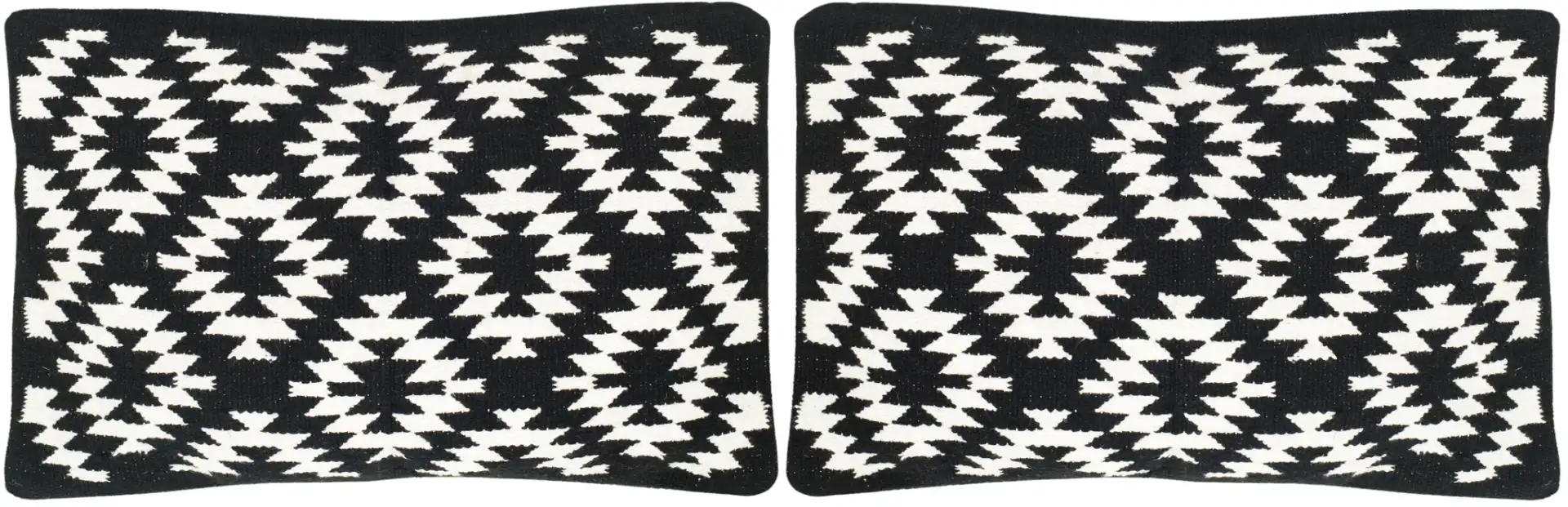Midnight Desert Pillow (Set Of 2) in Black, detail view