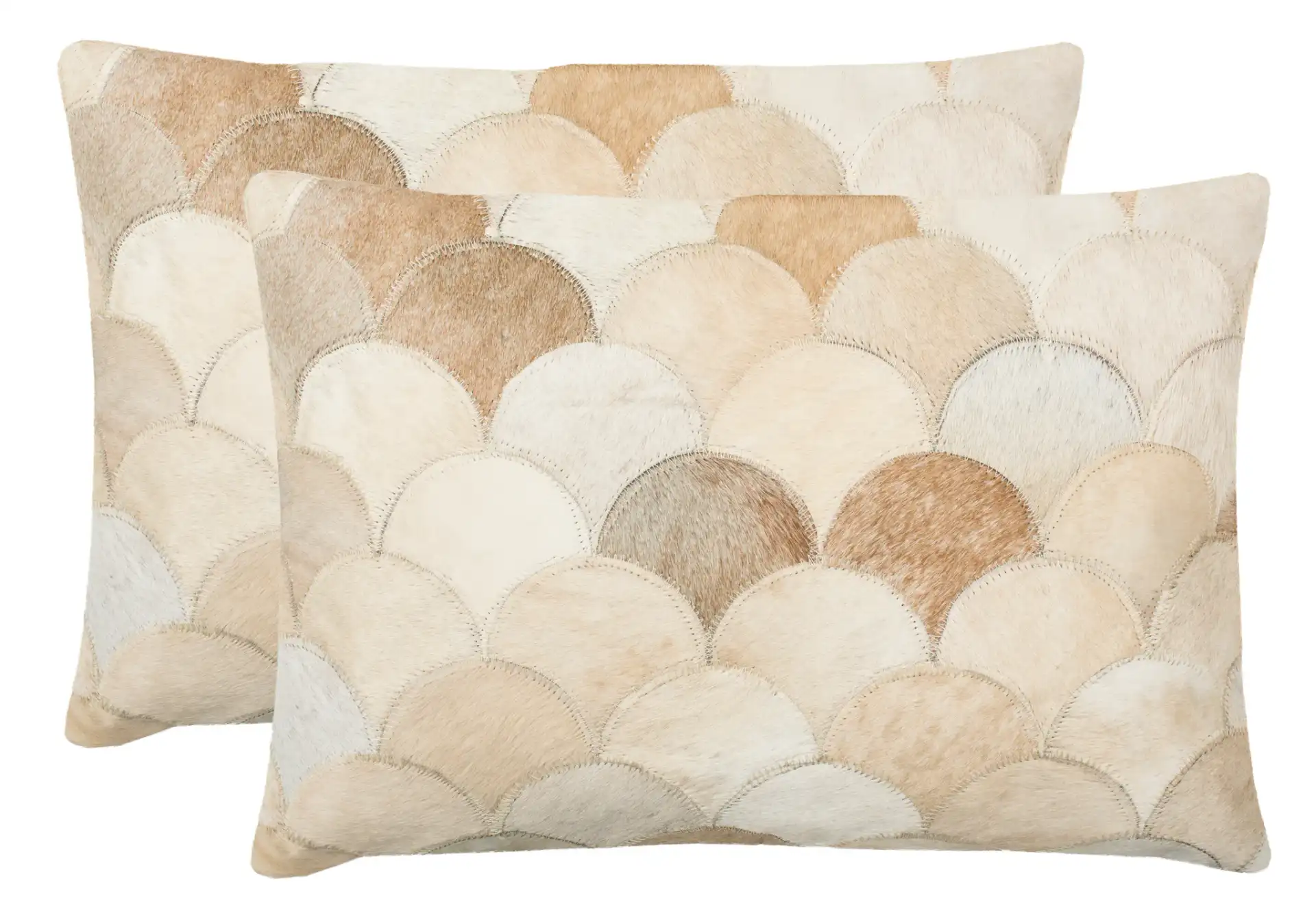 Elita Pillow (Set of 2) in Multi / Cream, detail view