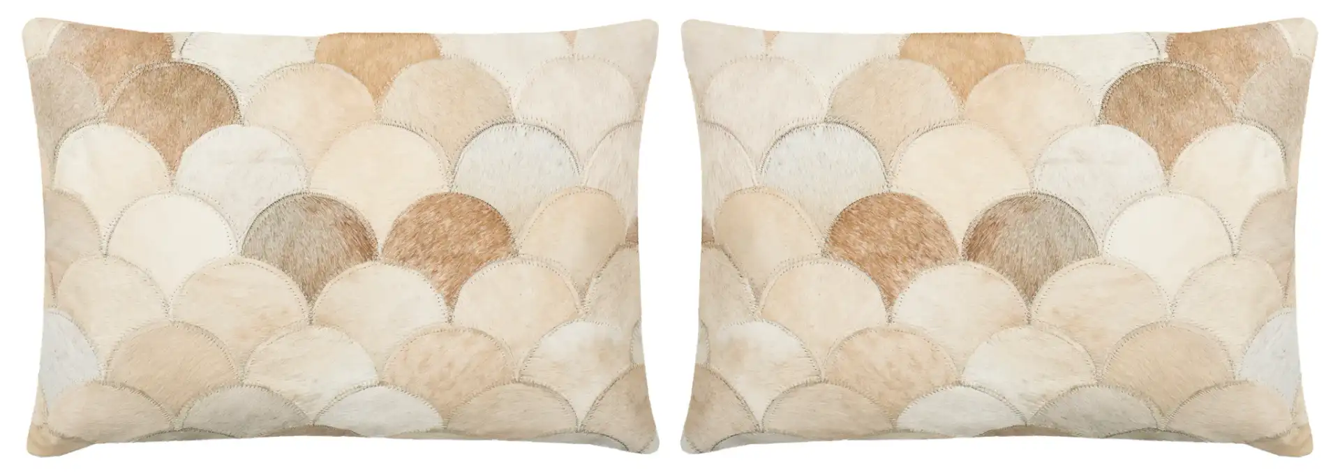 Elita Pillow (Set of 2) in Multi / Cream, detail view
