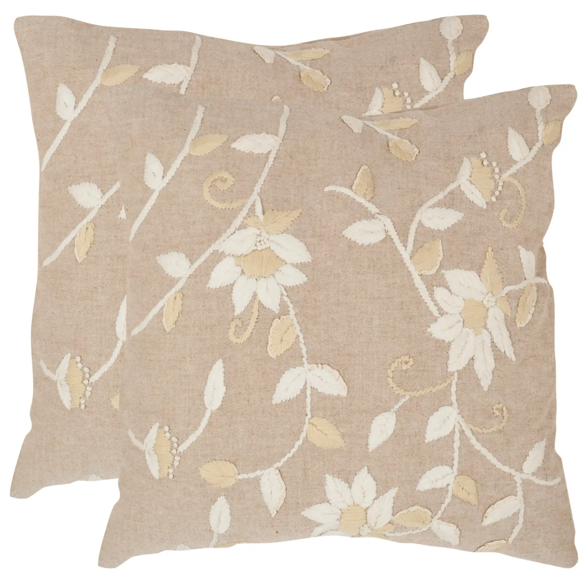 Vallie Pillow (Set of 2) in Beige