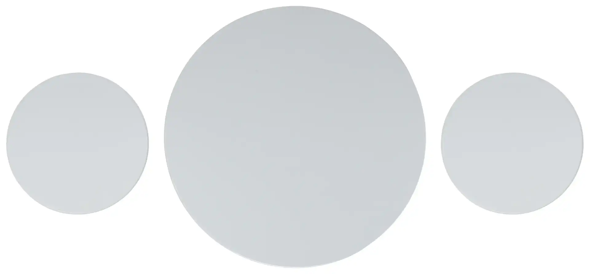 Whitman Three-Piece Dining Set in Gray / White, detail view