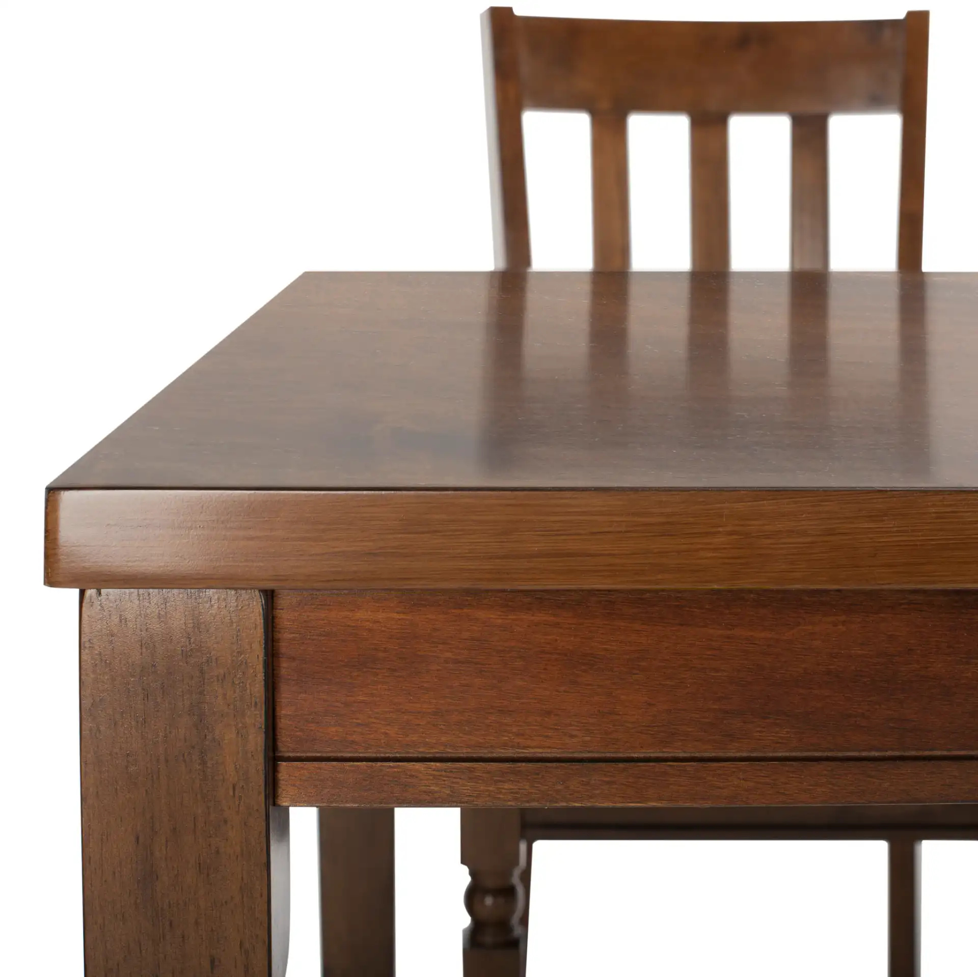 Kodiak Five-Piece Dining Set in Light Oak in a styled room