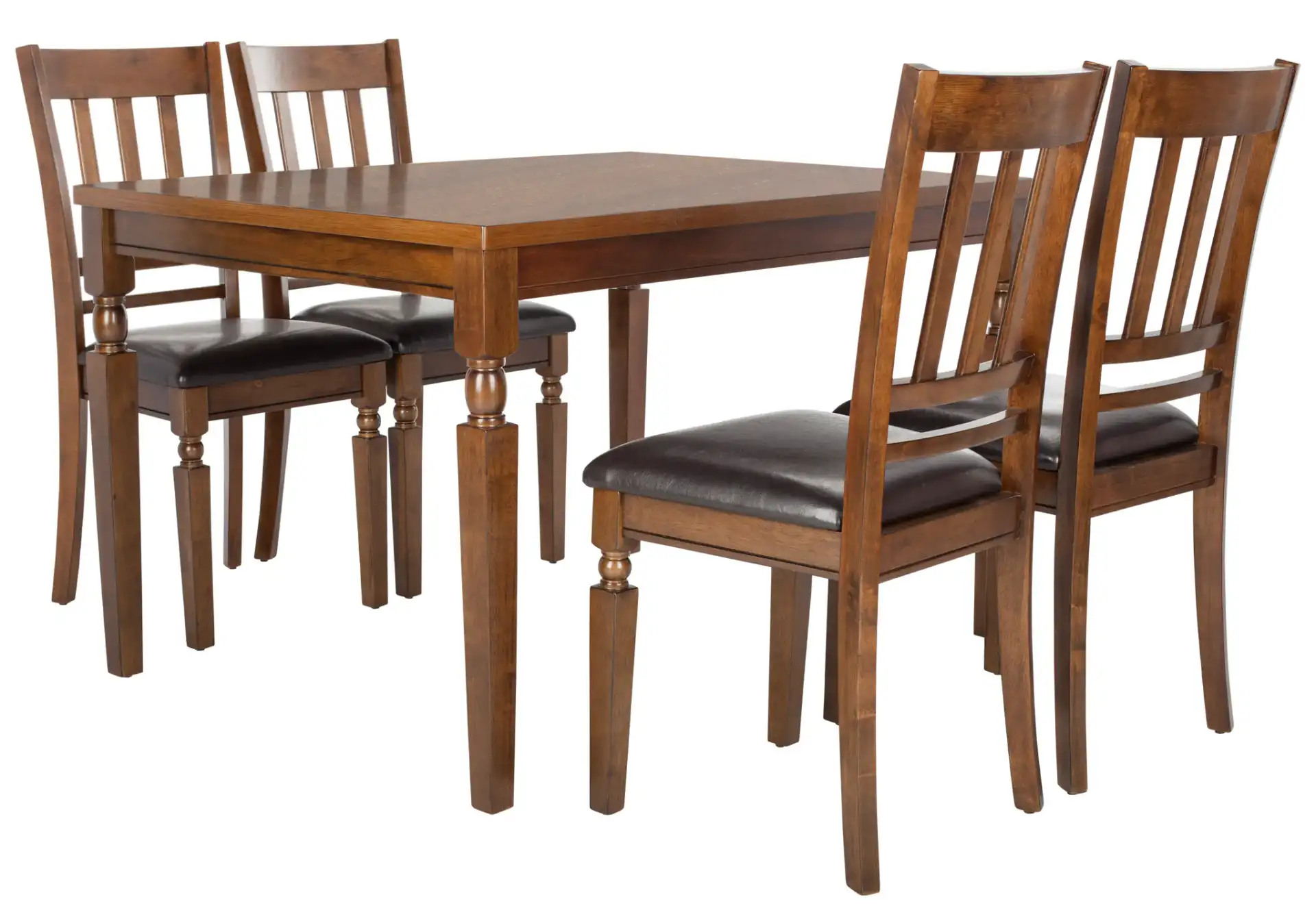 Kodiak Five-Piece Dining Set in Light Oak