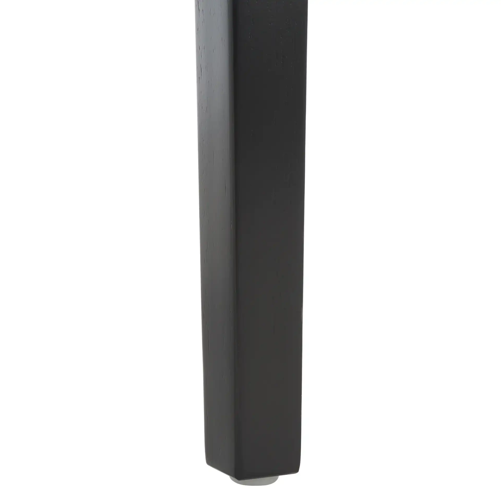 Shay Five-Piece Dining Set in Black, detail view