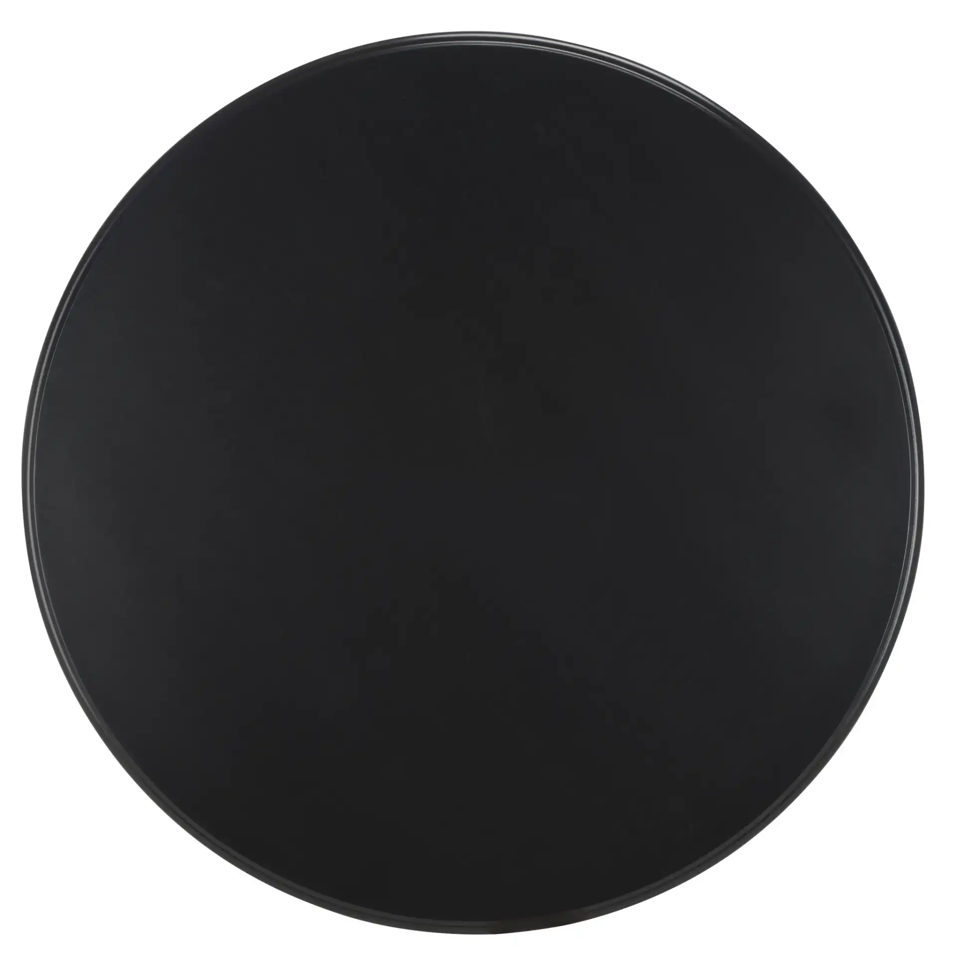 Shay Five-Piece Dining Set in Black, detail view