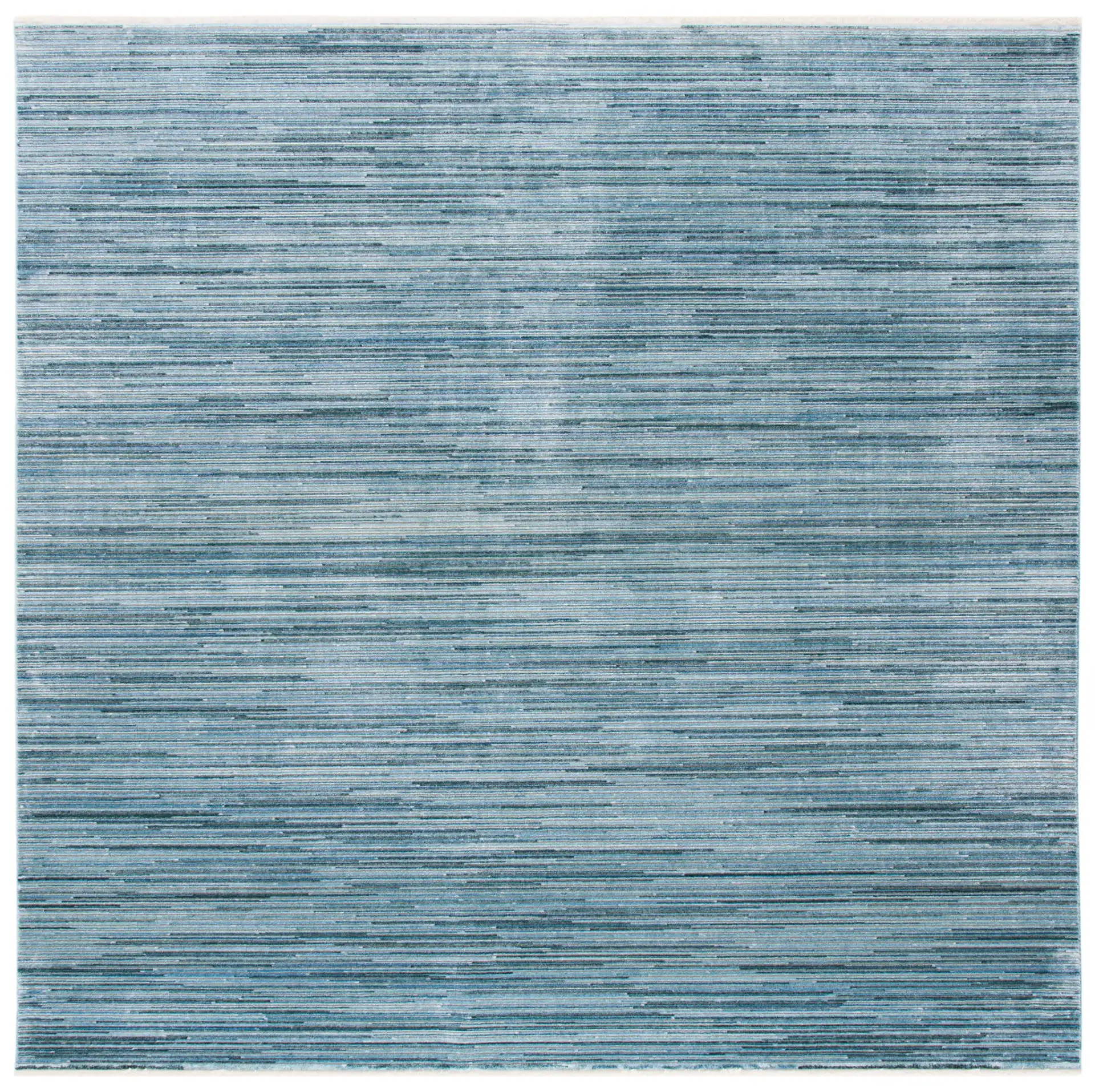 Dream Linear Stripe Rug in Blue / Gray