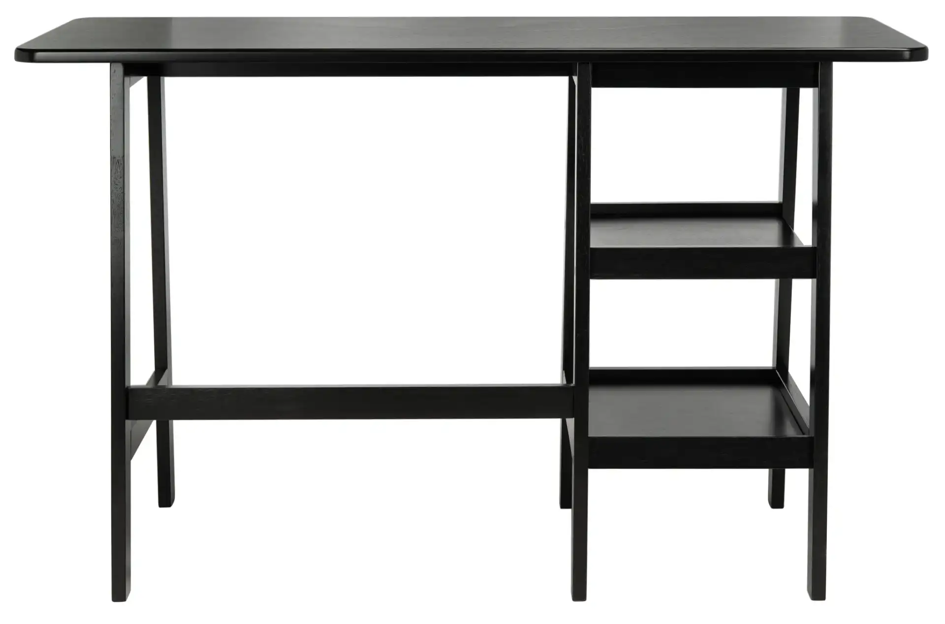 Sofara Desk in Dark Gray, detail view