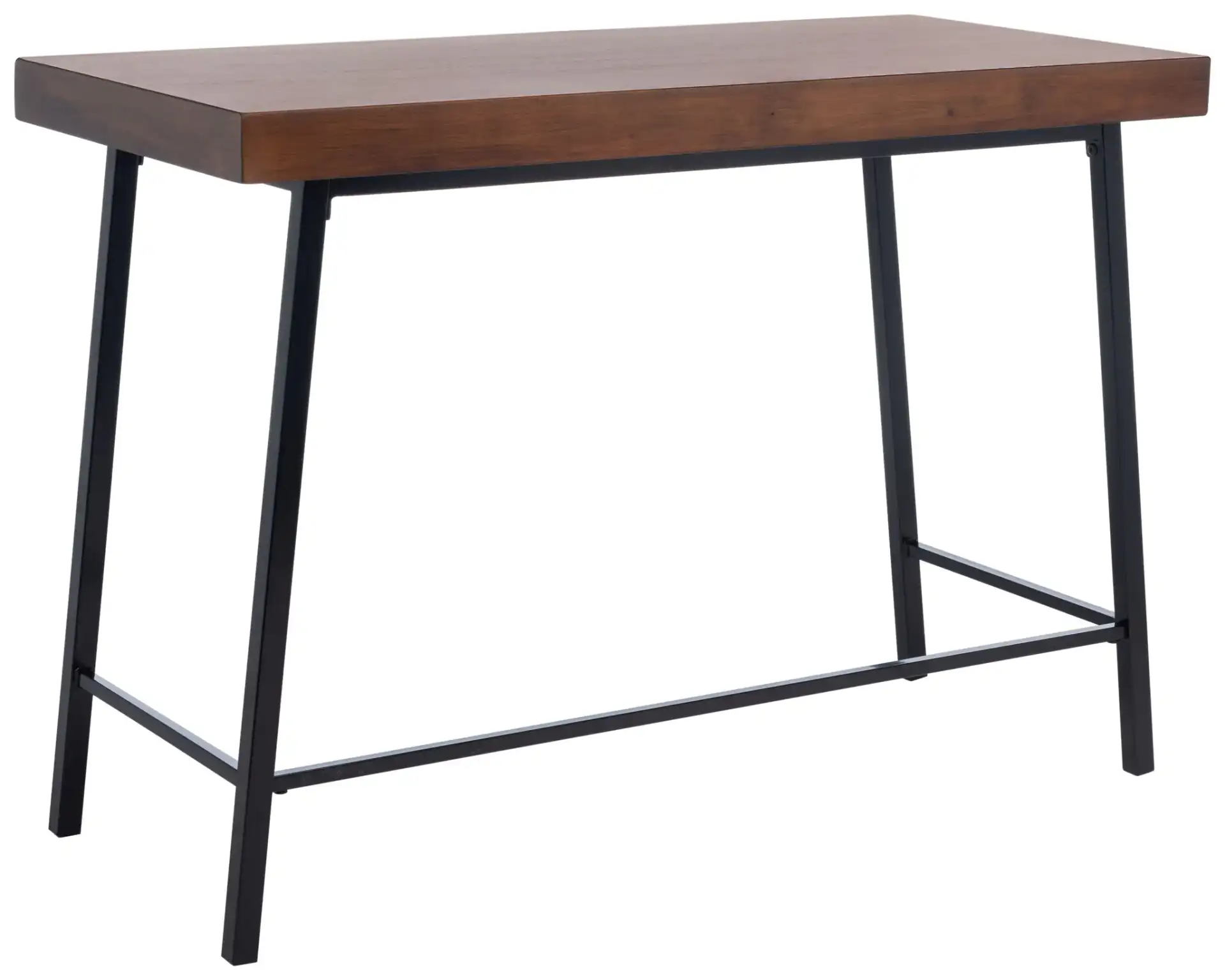 Bernhart Desk in Walnut / Black, detail view