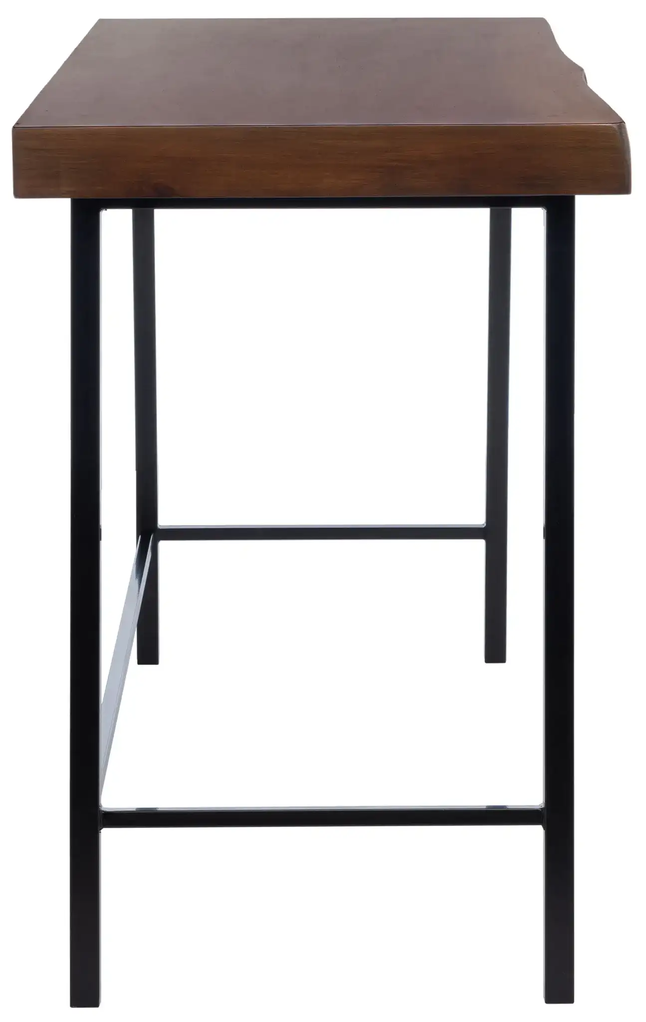 Bernhart Desk in Walnut / Black, detail view