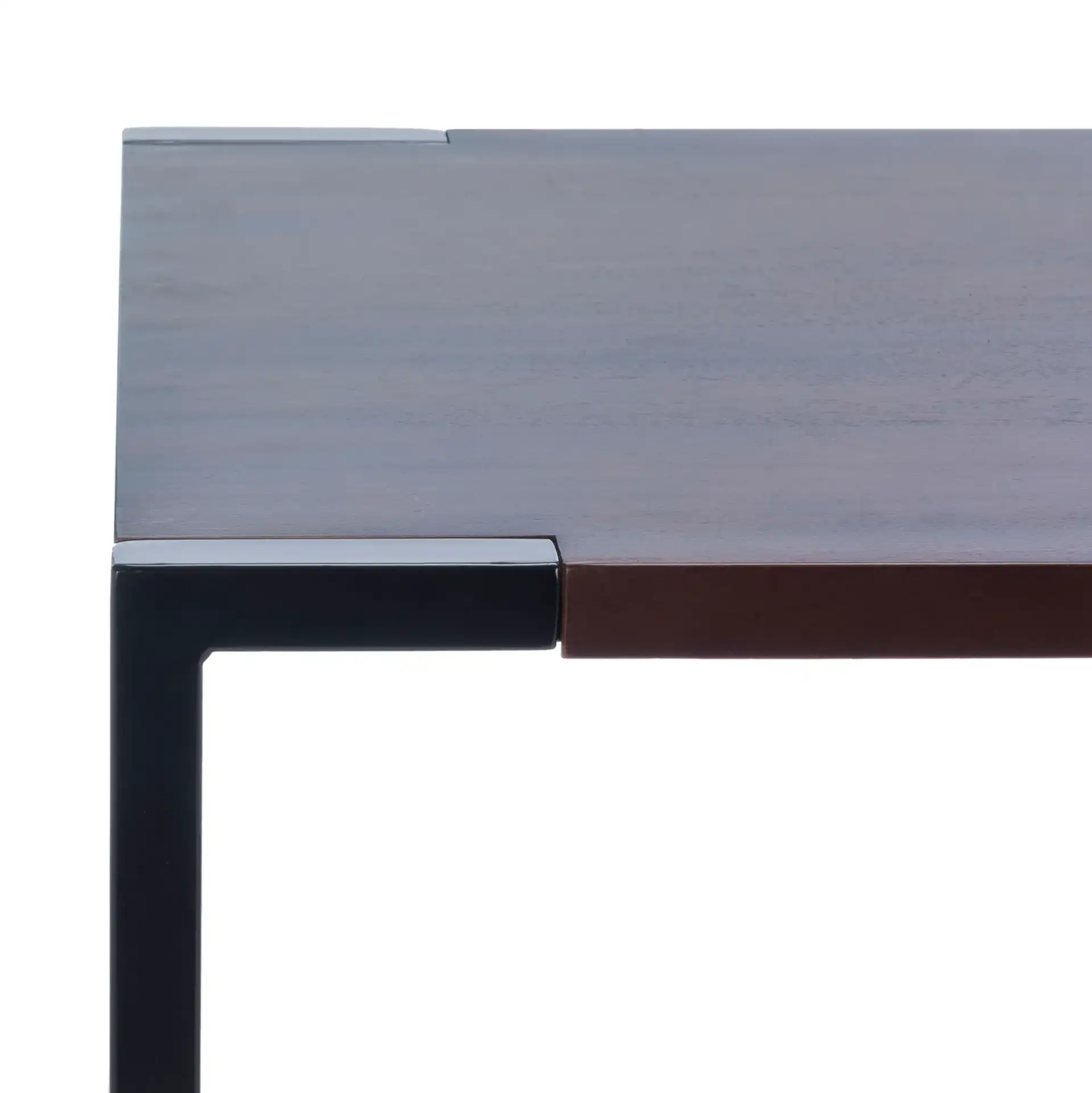 Calloway Desk in Walnut / Black in a styled room