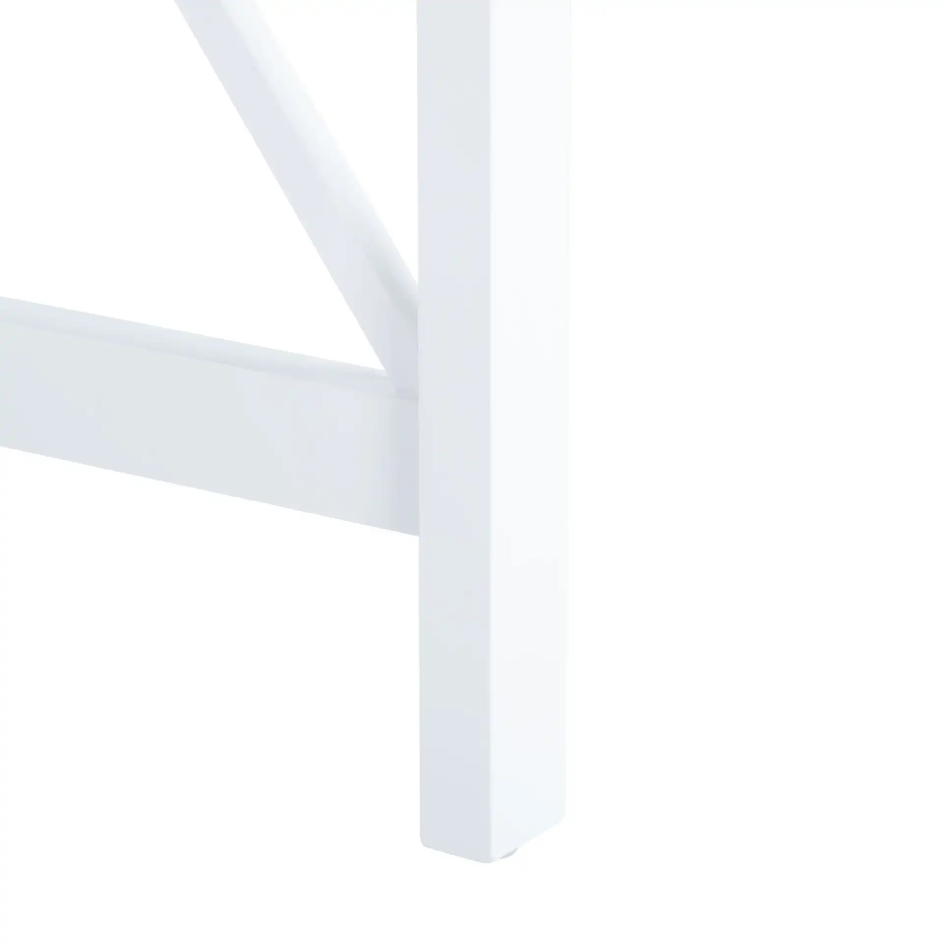 Freyr Desk in Natural / White, detail view