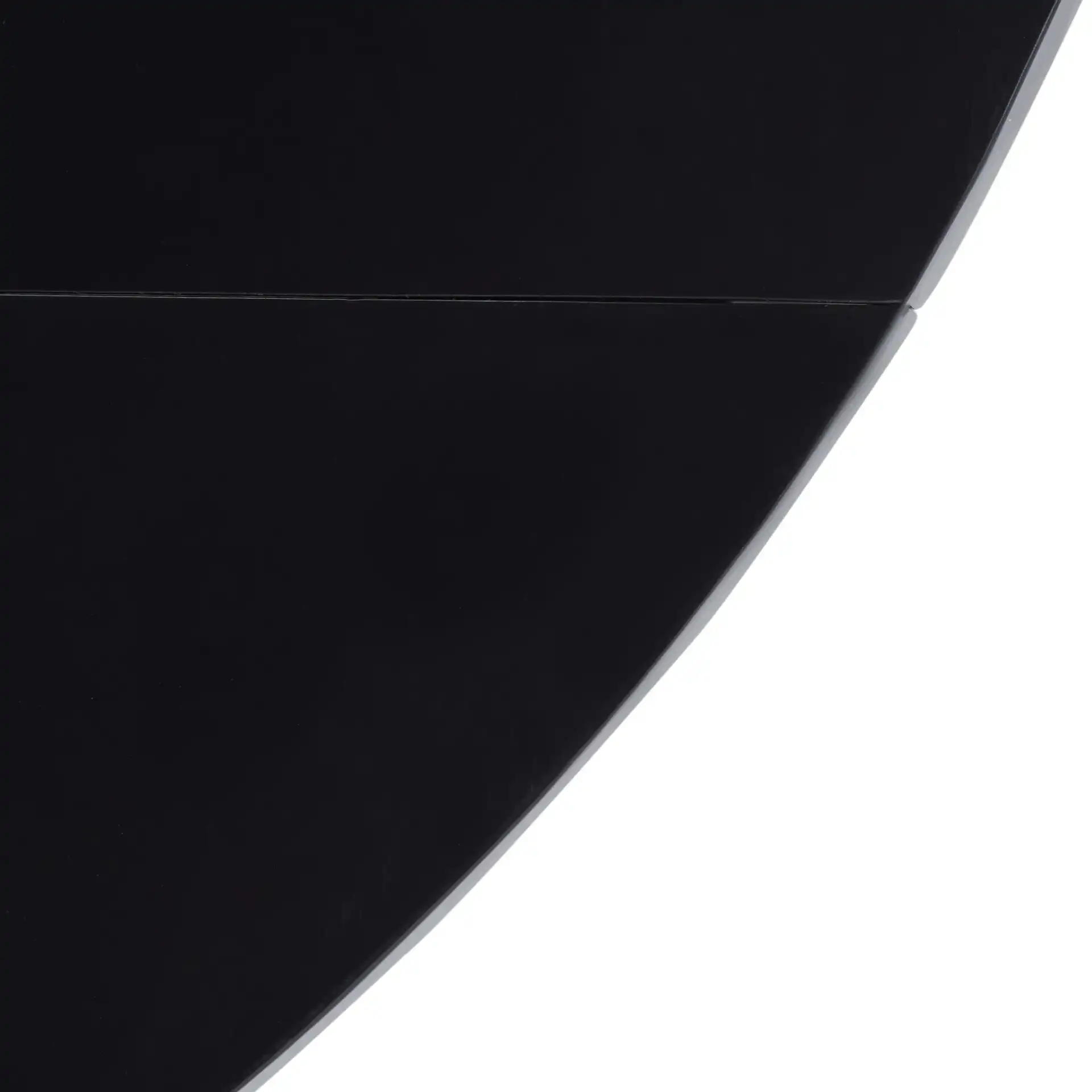 Forest Drop Leaf Dining Table in Black in a styled room