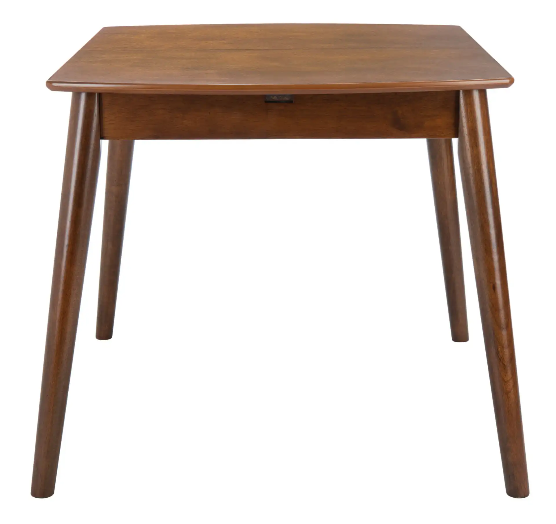 Varda Manual Extension Dining Table in Walnut, detail view