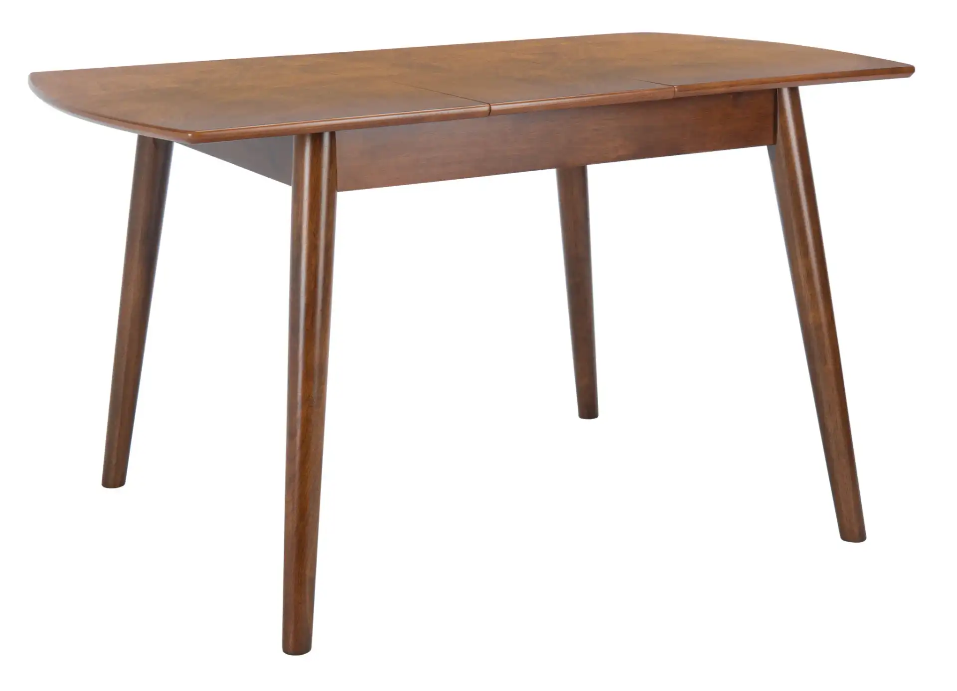 Varda Manual Extension Dining Table in Walnut, detail view