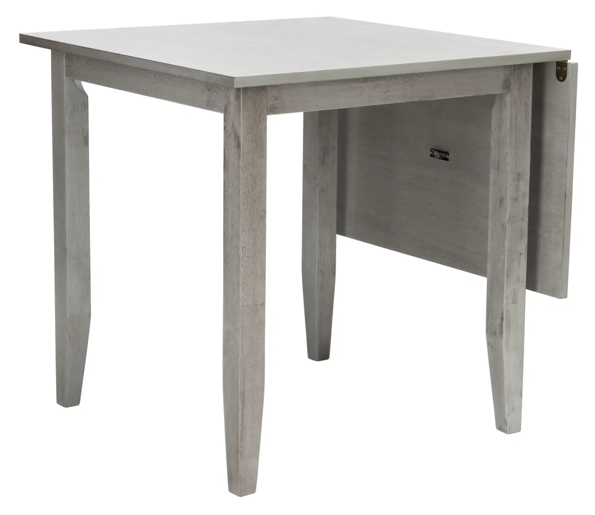 Miliano Extension Dining Table in Matte Black, detail view