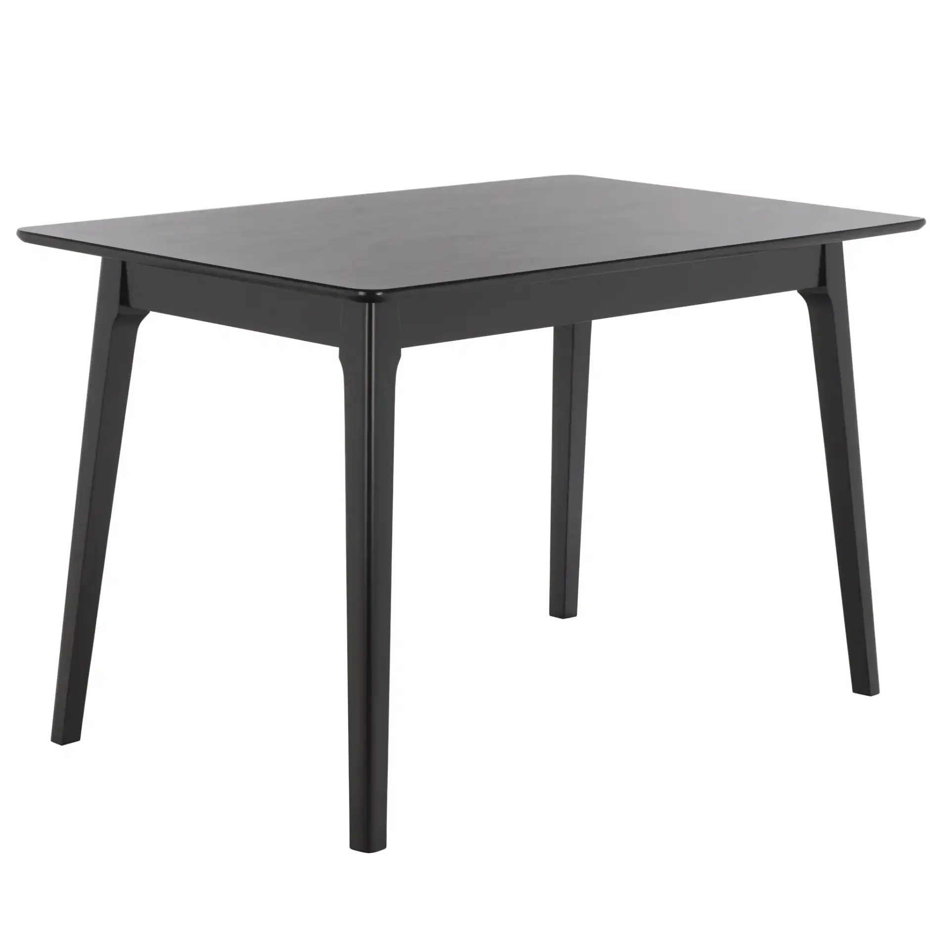 Forus Dining Table in Black, detail view