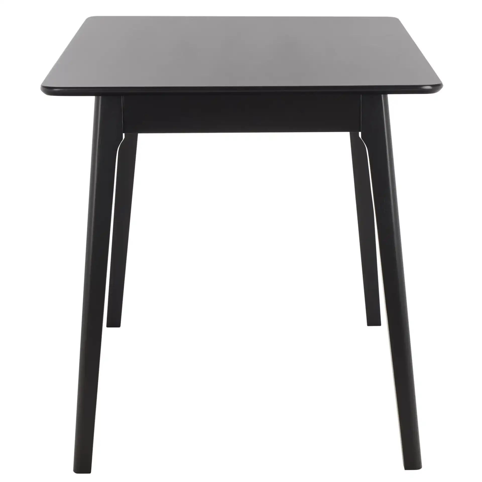 Forus Dining Table in Black, detail view