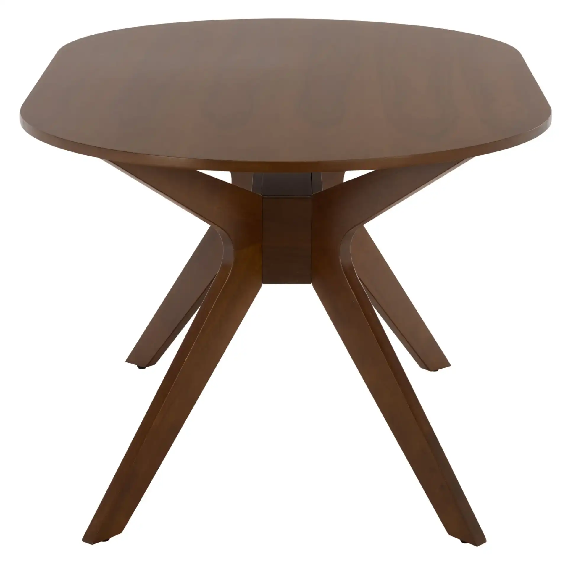 Vanston Dining Table in Walnut, detail view