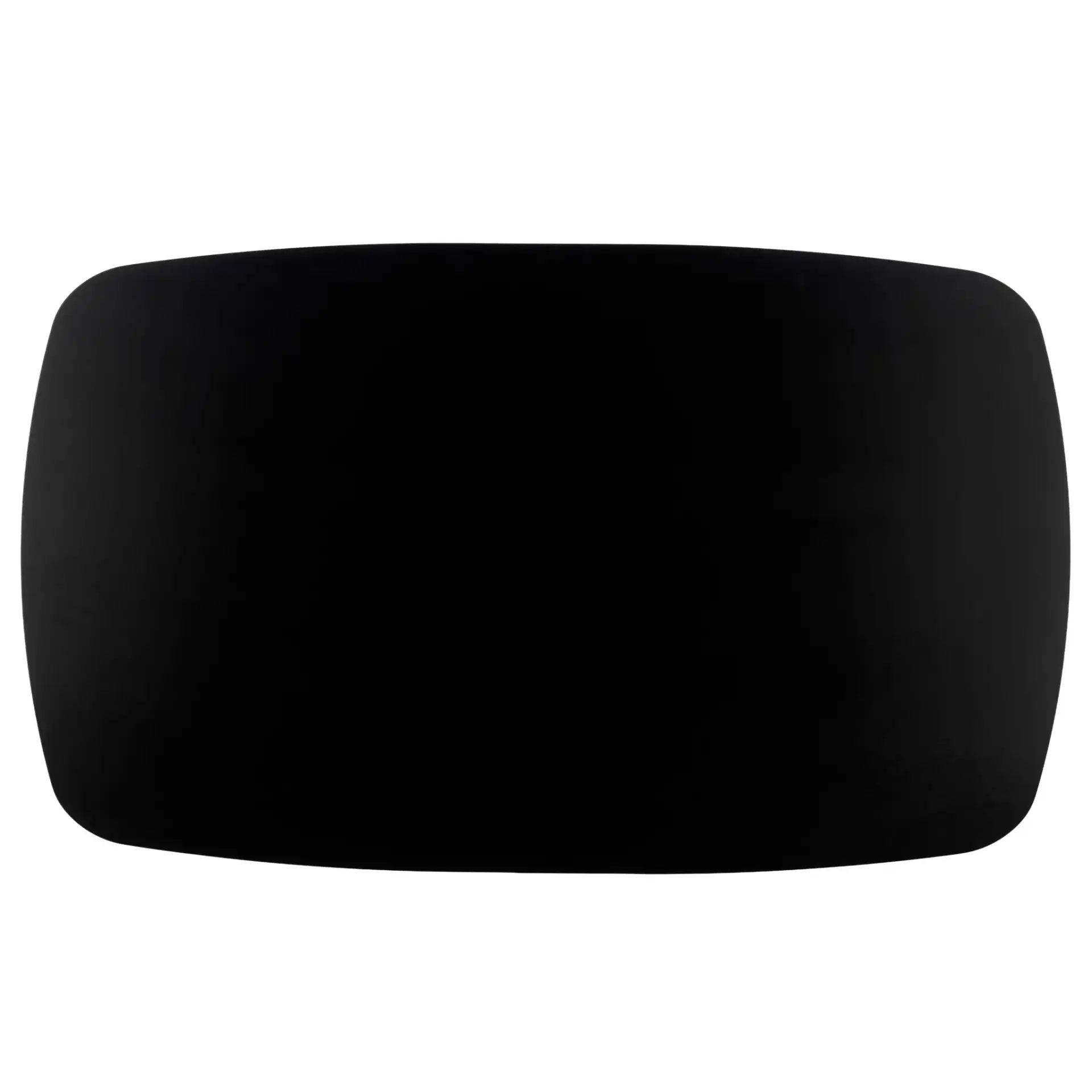 Bolinas Dining Table in Black, detail view