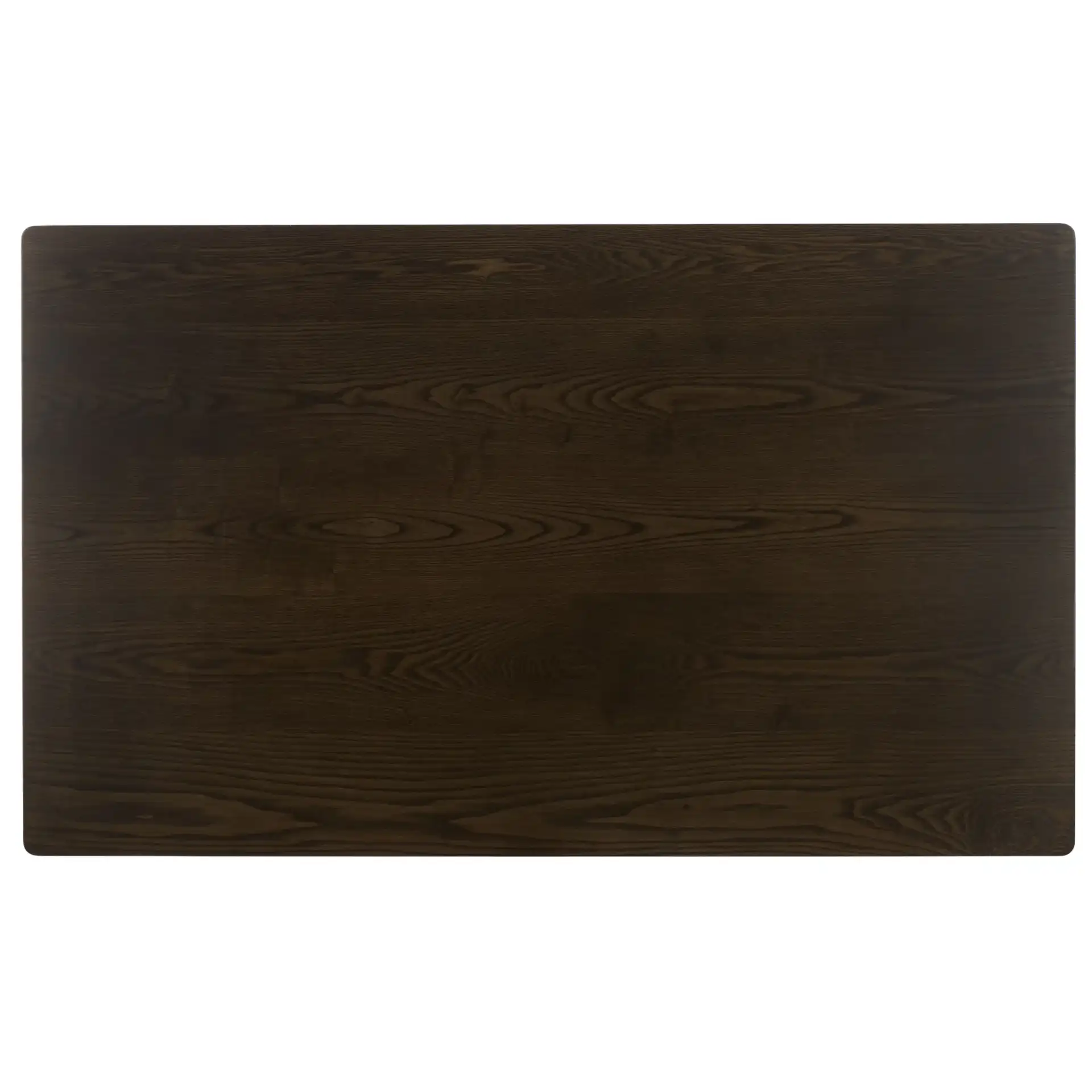 Hildy Dining Table in Ash Brown, detail view
