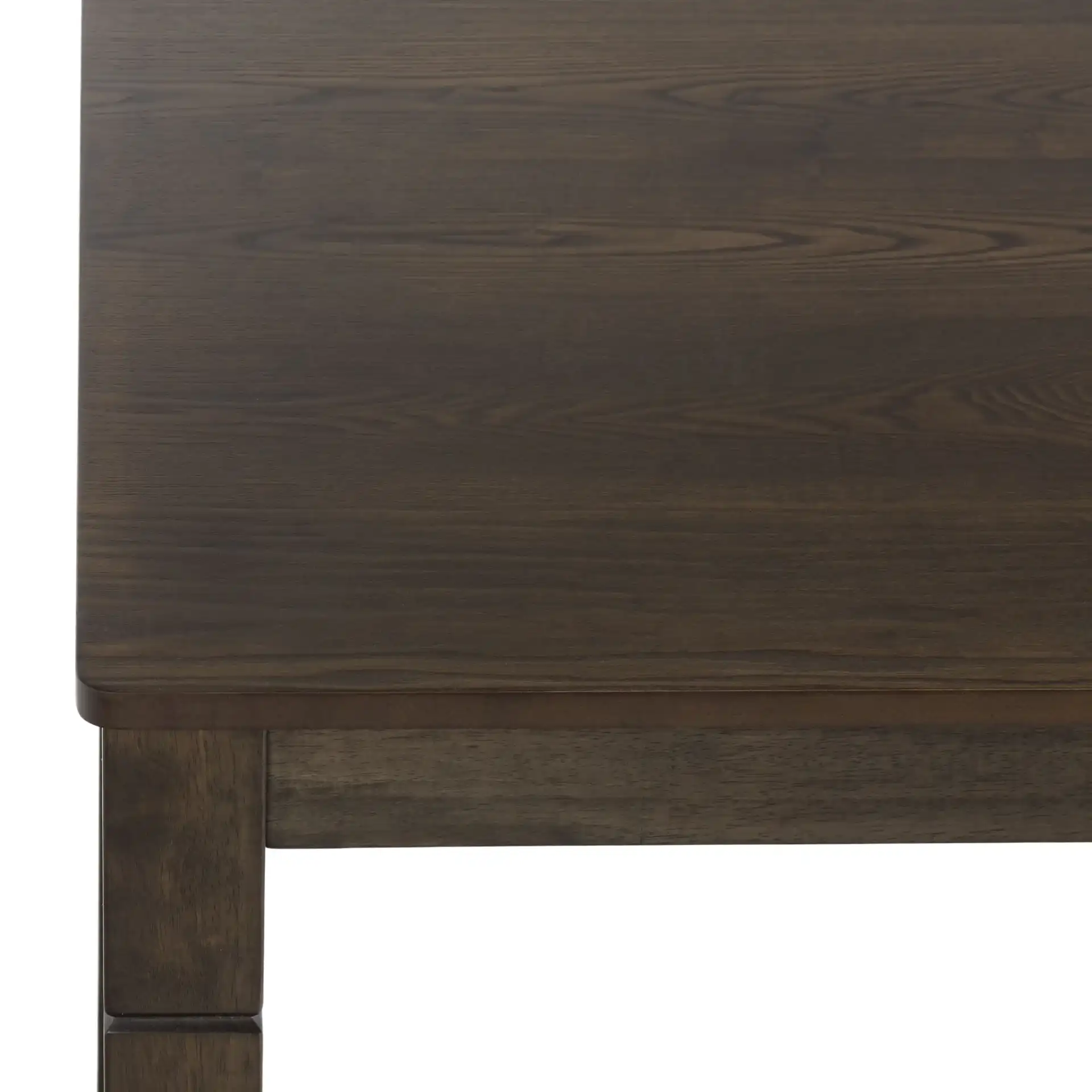 Bartone Dining Table in Ash Brown in a styled room
